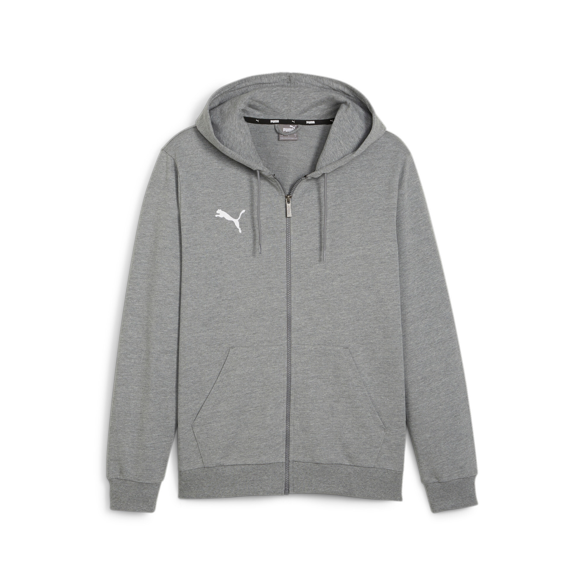 PUMA Kapuzensweatjacke »TEAMGOAL CASUALS HOODED JACKET« mit Kapuze, für Fußball und Freizeit, mit Reißverschluss