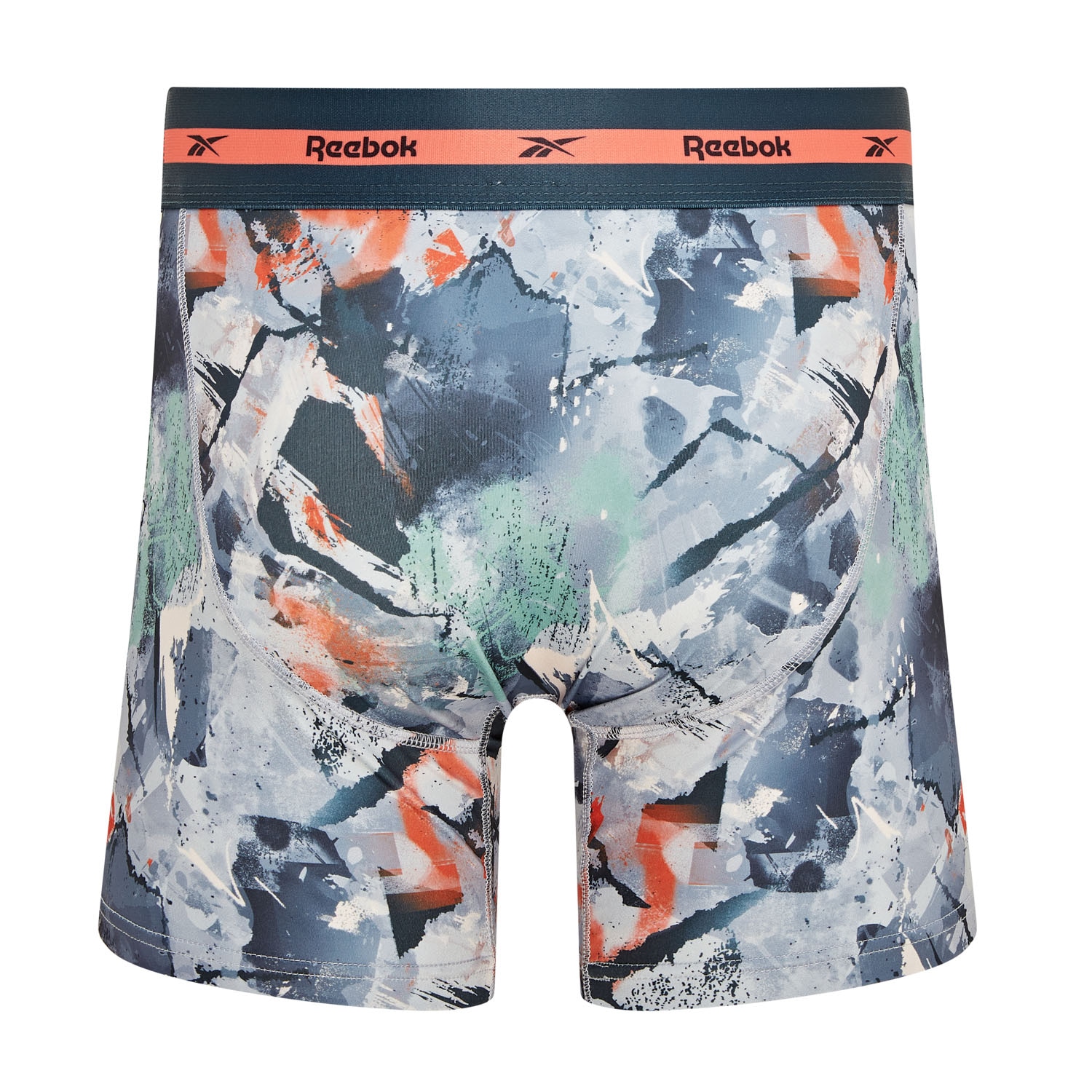 Reebok Trunk »LUTHER« 3er Pack,  basic, feuchtigkeitsregulierend, mit Logo, mit Muster, breiter Bund