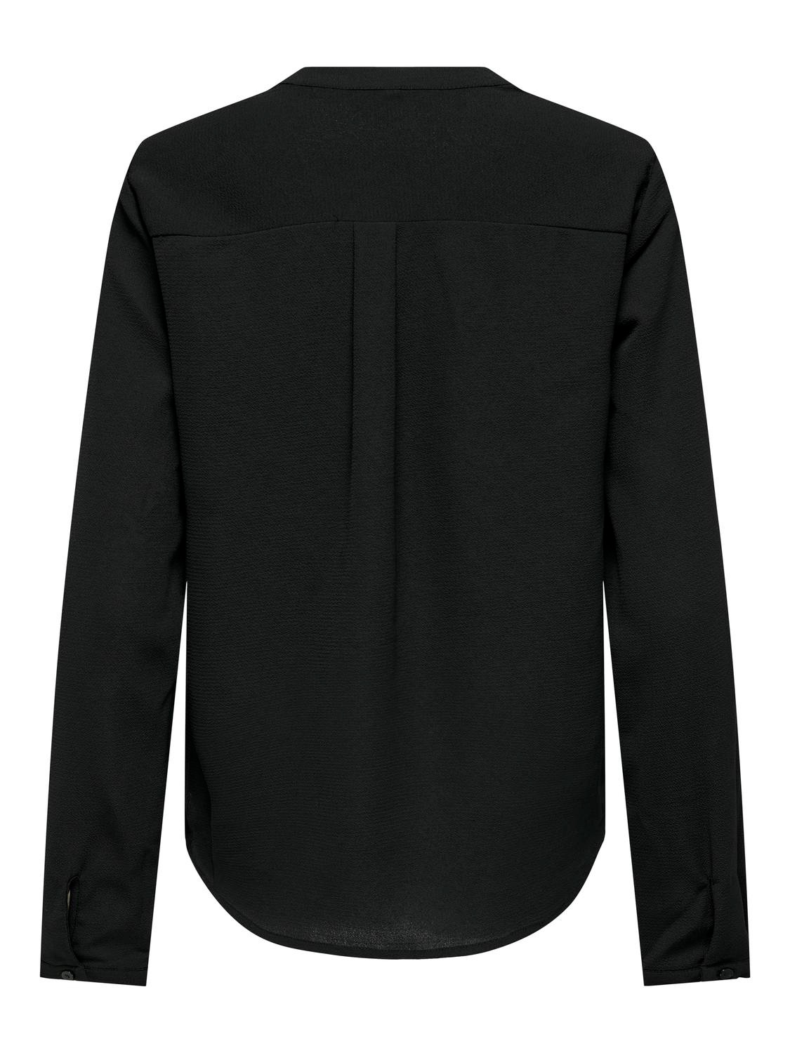 ONLY Blusenshirt "ONLNOVA LIFE VIS L/S JOSIE TOP SOLID" günstig online kaufen