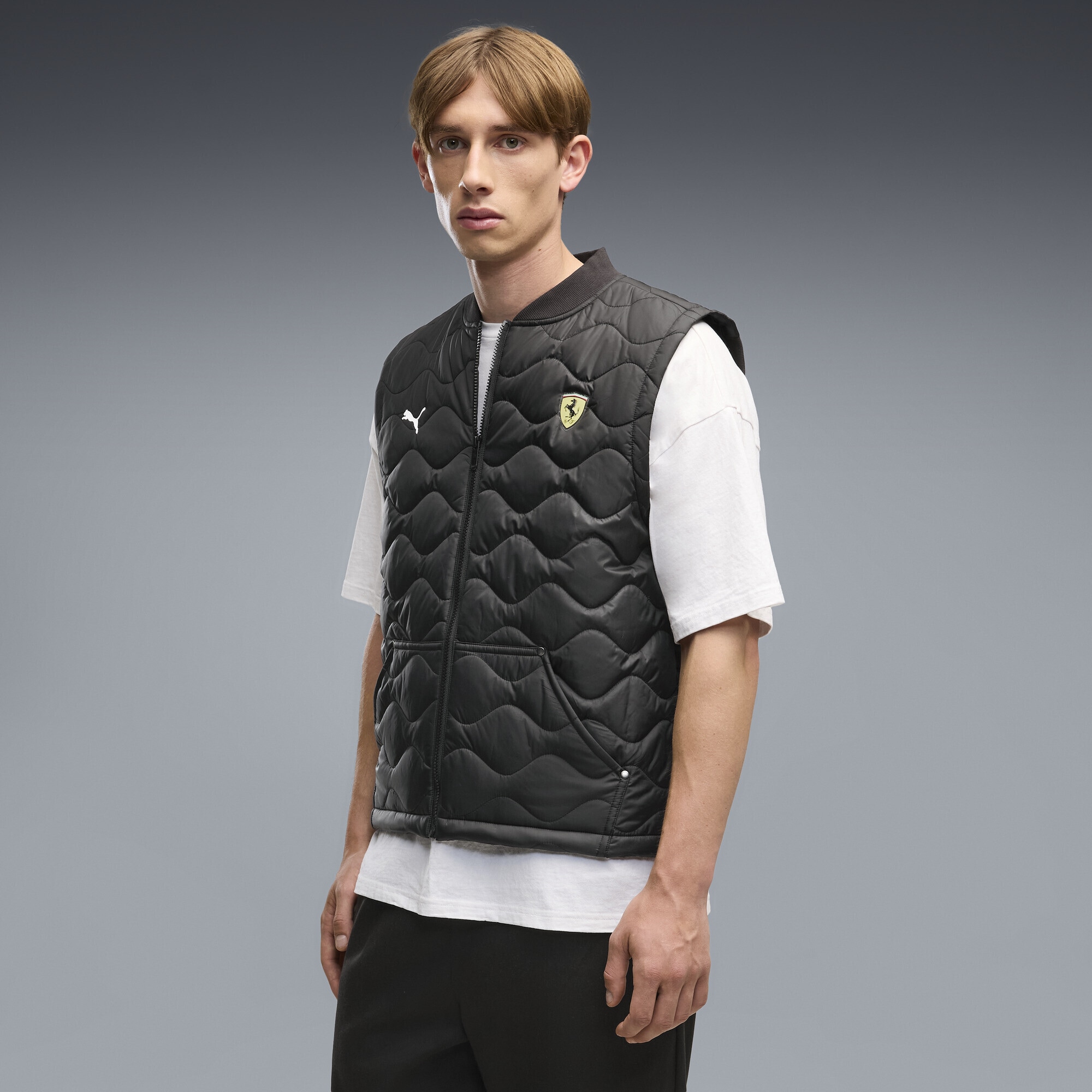 PUMA Trainingsjacke »Scuderia Ferrari Premium Weste Herren«