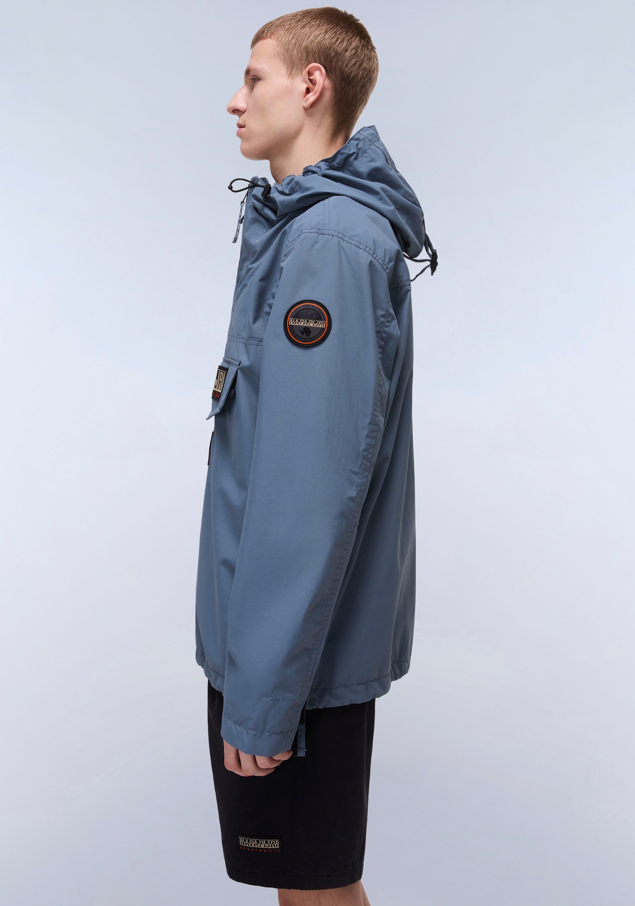 Thumbnail - Napapijri Funktionsjacke "RAINFOREST M SUM 3" mitKapuze Mit verstellbarem Gummizug und verschließbarem Schlitz im Saum