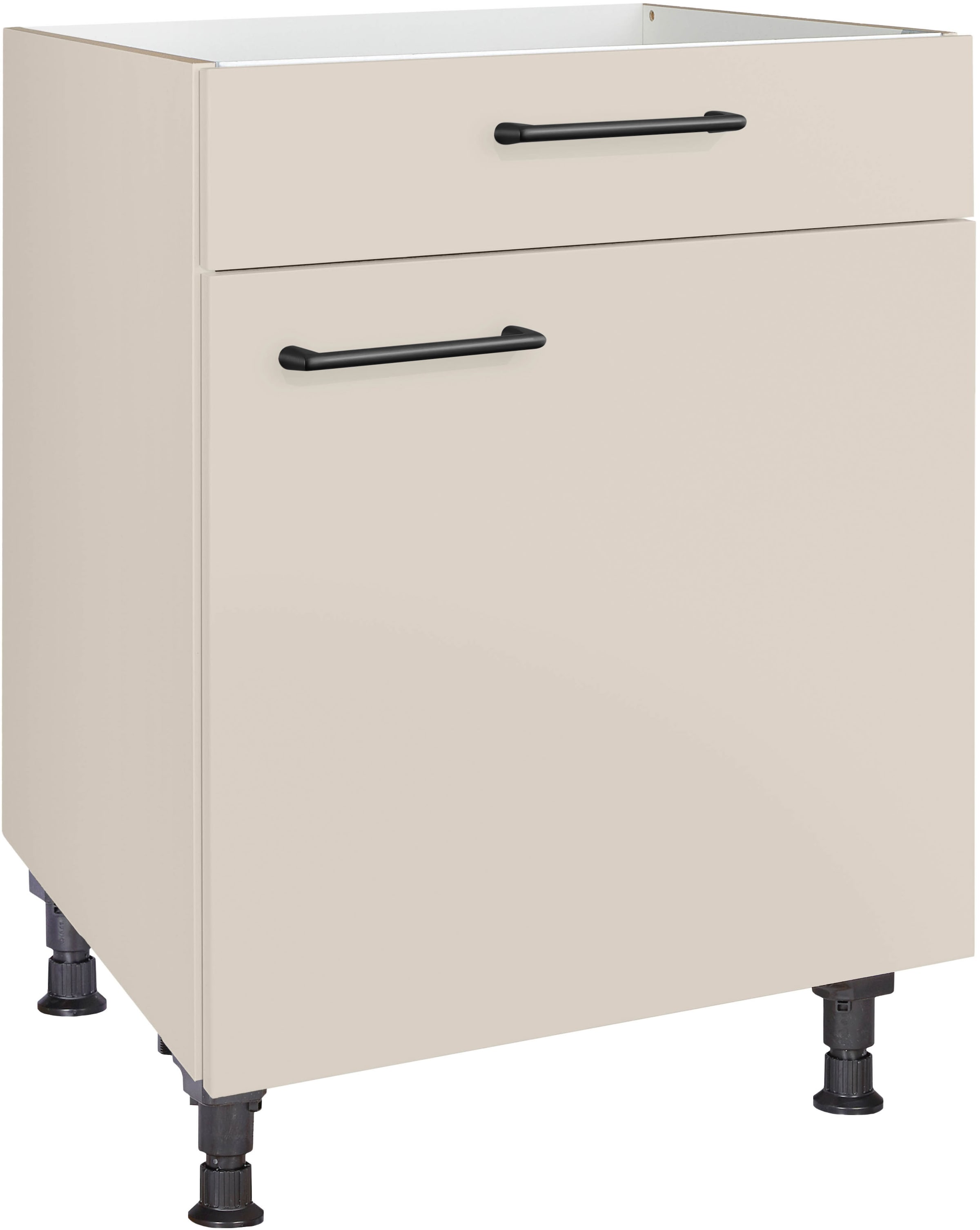nobilia 1100000002199 ""MIAMI", mit Schukasten und Tür, Ausrichtung wählbar" vormontiert, Breite 60 cm
