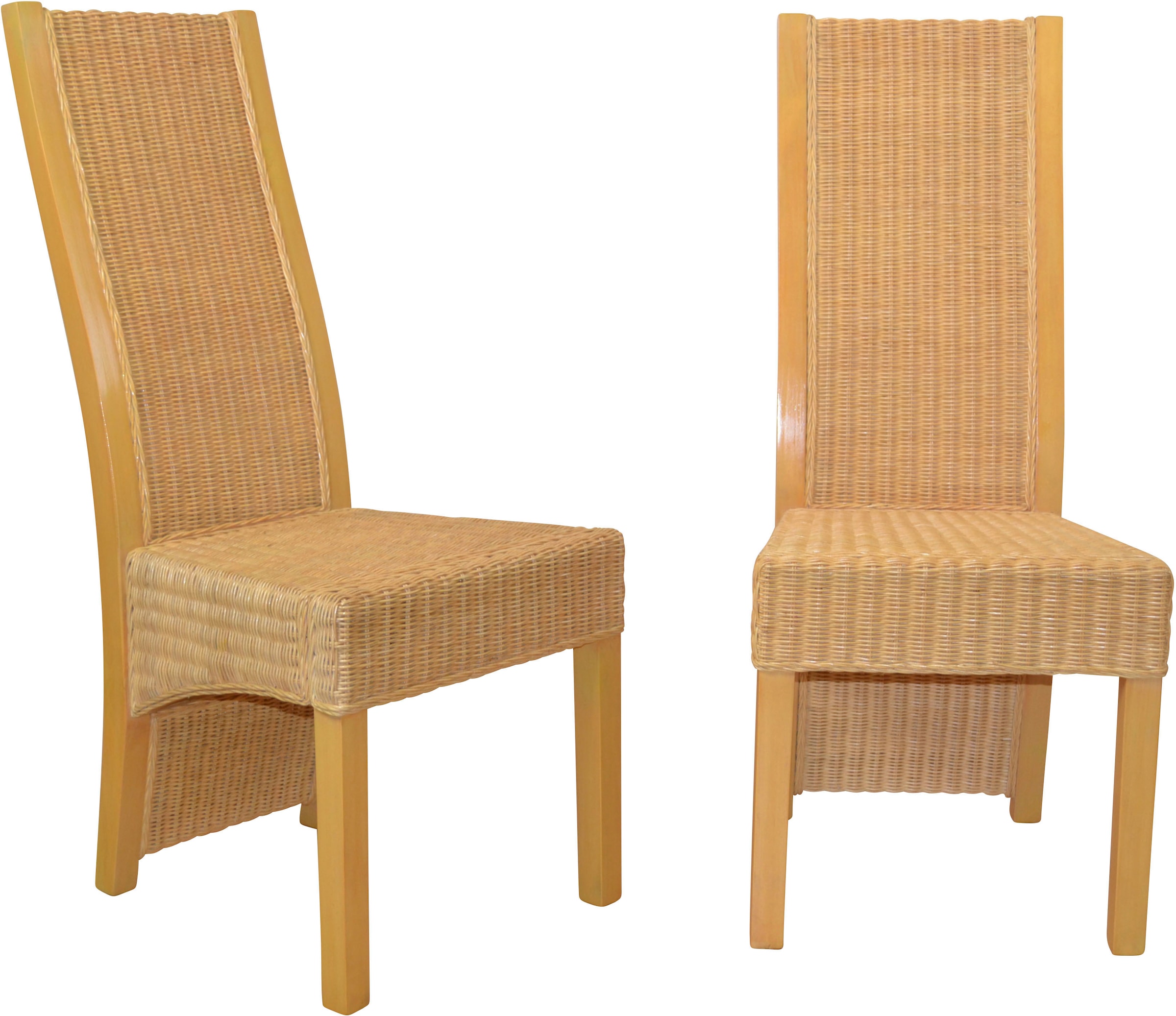 Home affaire Rattanstuhl "Stuhlparade" () 2 Stk. günstig online kaufen