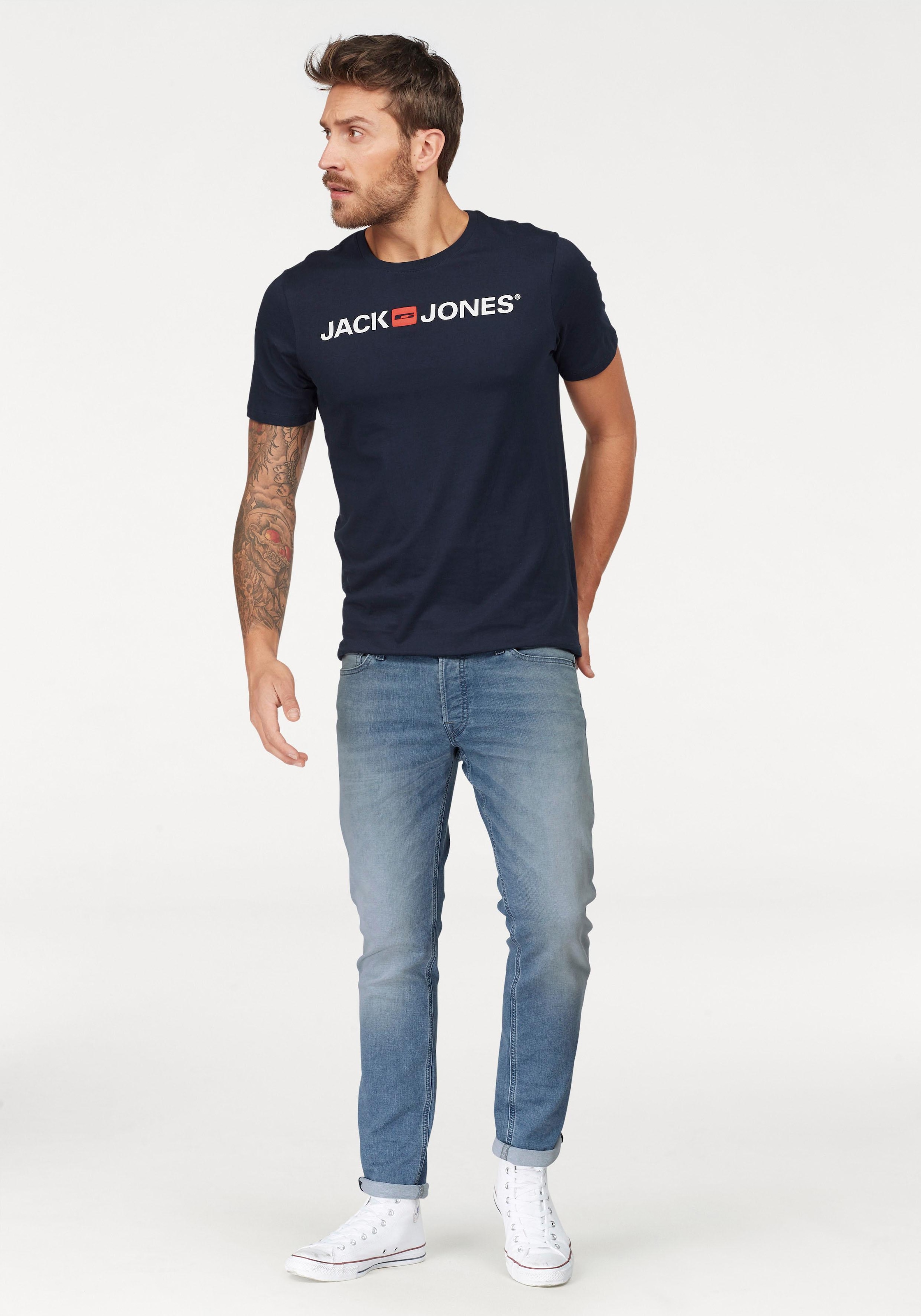 Jack & Jones T-Shirt »LOGO TEE CREW NECK«