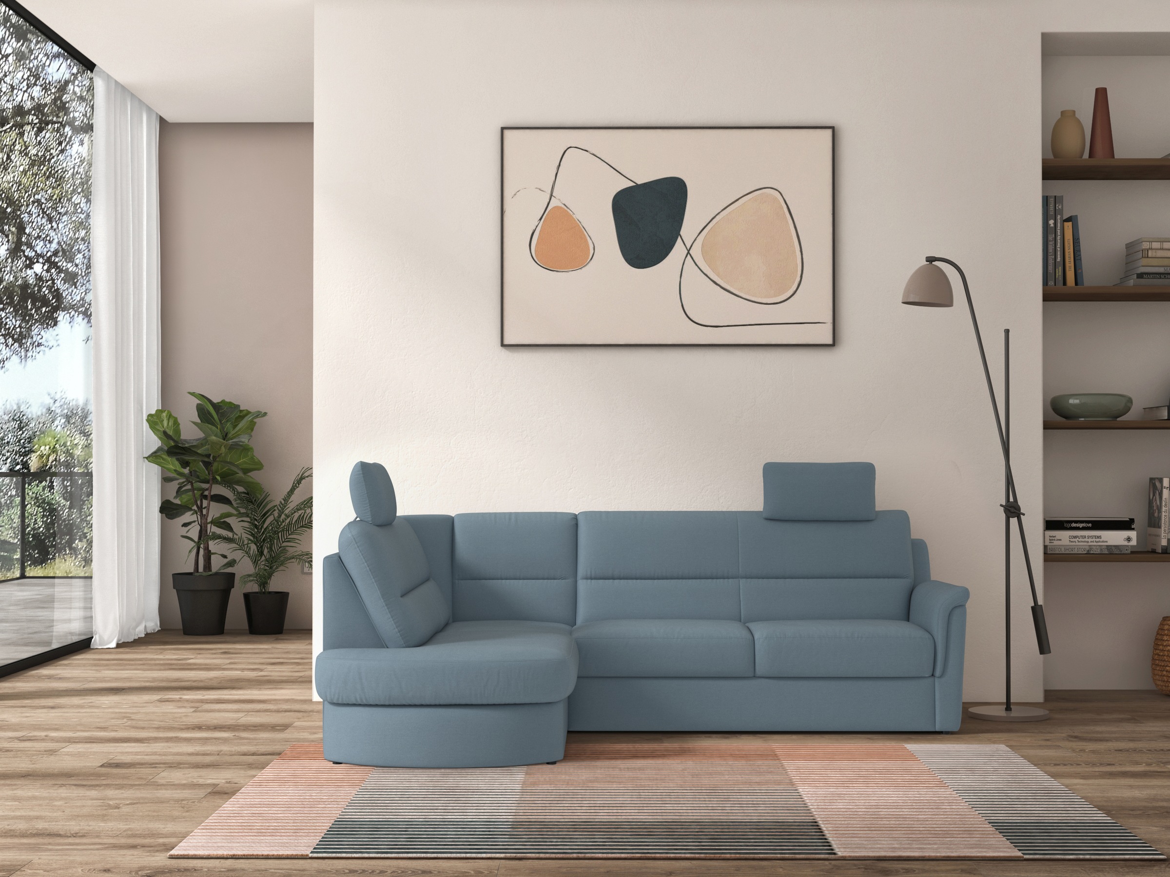 sit&more Ecksofa "Panini L-Form" wahlweise mit Bettfunktion und Bettkasten günstig online kaufen