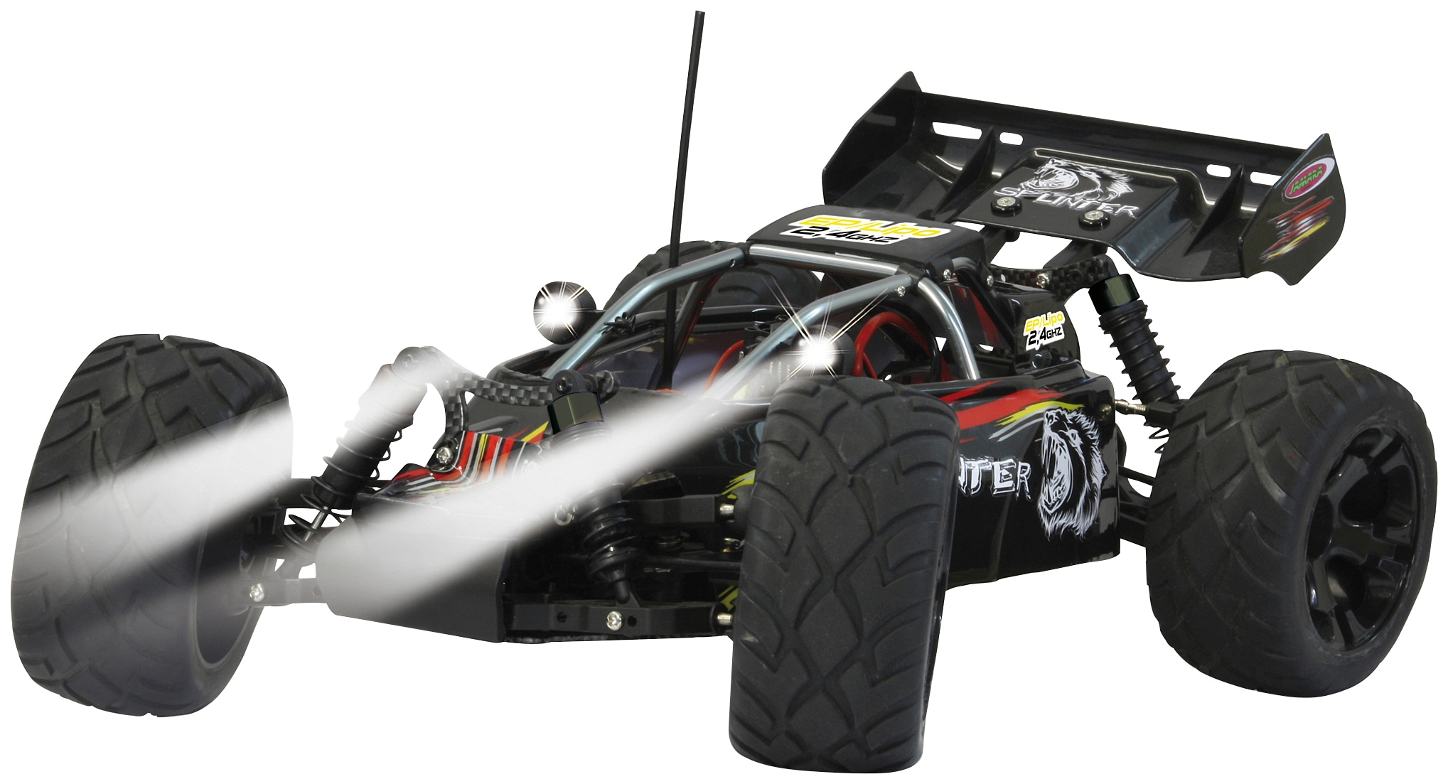 Jamara RC-Monstertruck »Splinter Desertbuggy 4WD«, 1:10, 2,4 GHz, mit LED