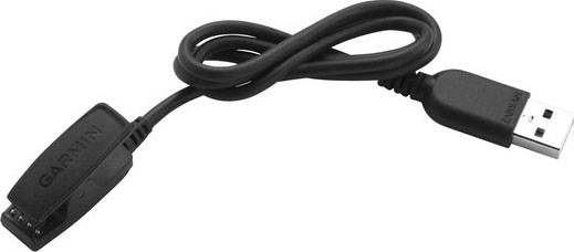 GARMIN USB-Kabel "LADEKLEMME USB-A/Pogo-Pin f. VIVOMOVE HR", schwarz, Kabel
