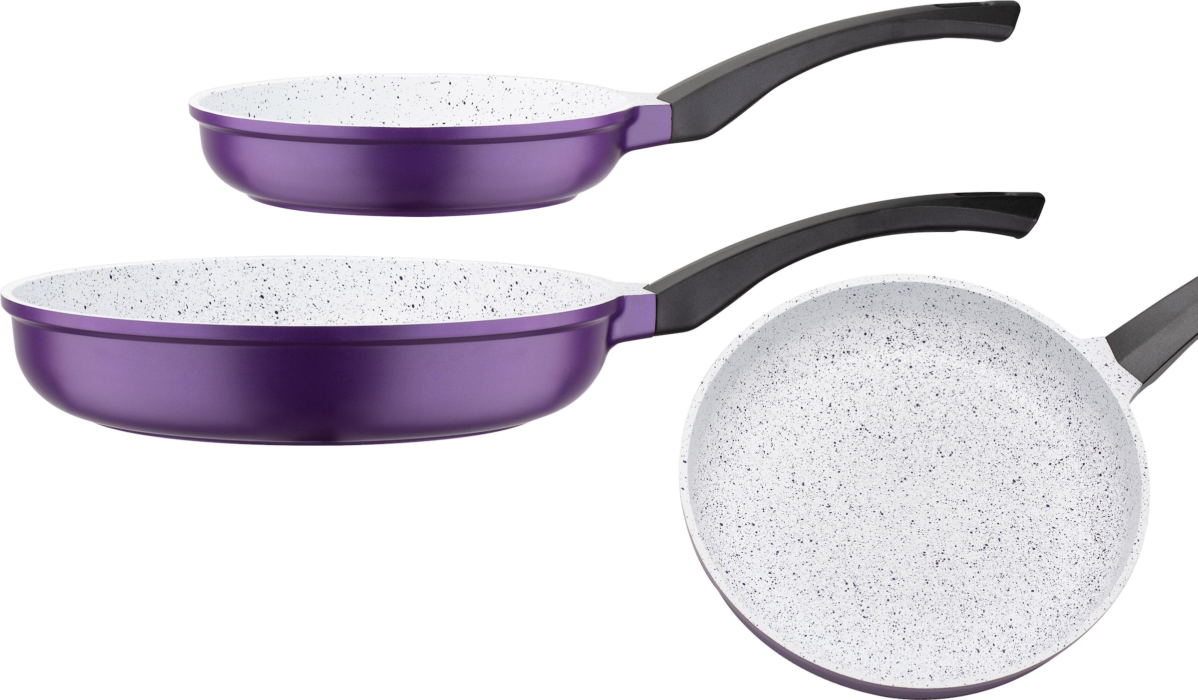 kaufen »Violet (Set, Induktion 2 Rose«, | BAUR tlg.), Pfannen-Set GSW Aluminiumguss,