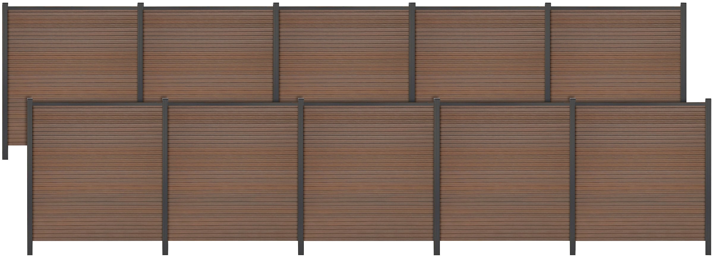 Tetzner & Jentzsch Sichtschutzelement "WARREN 8" pflegeleicht, coextrudiert günstig online kaufen