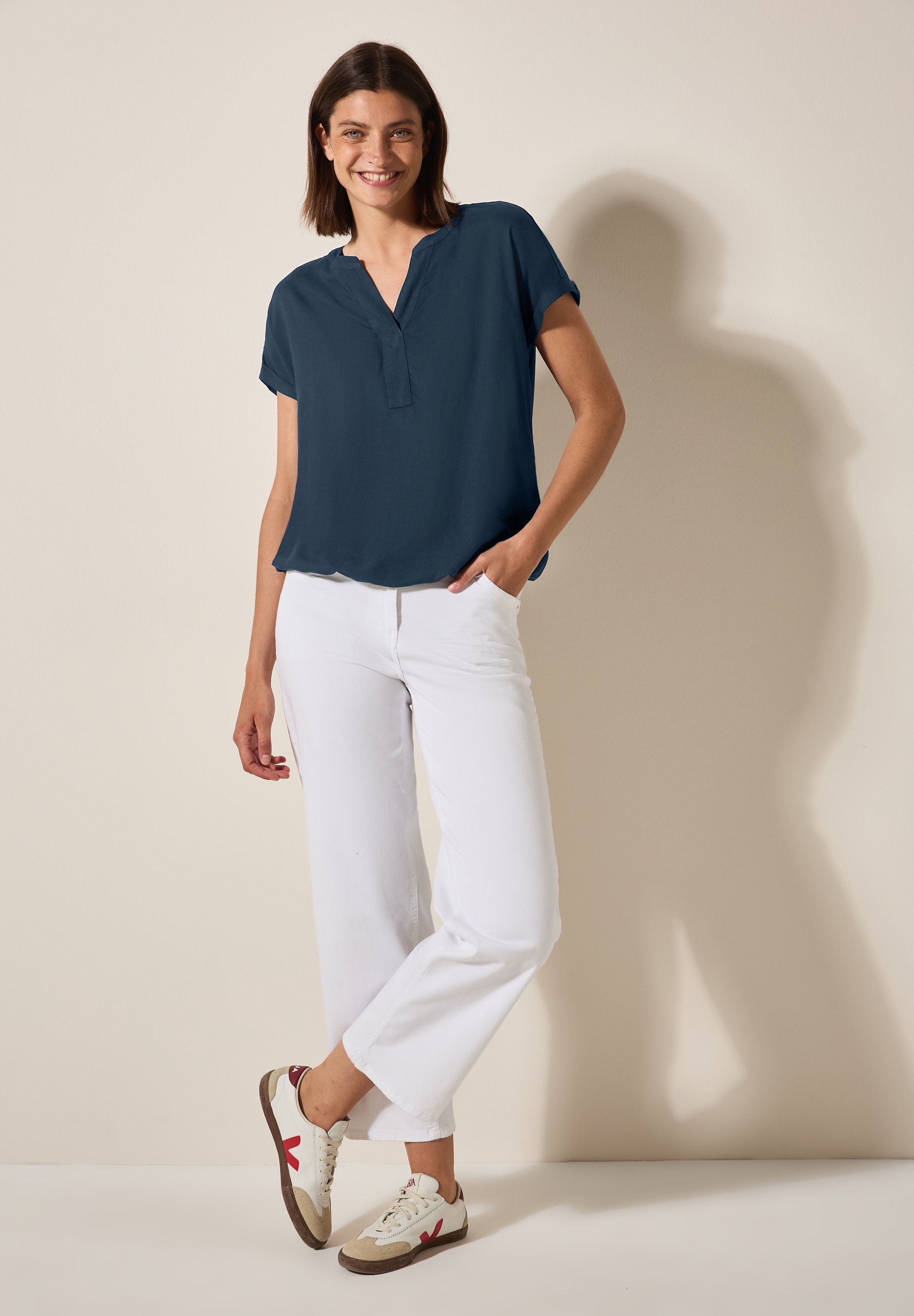 Cecil Shirtbluse, aus softer Viskose