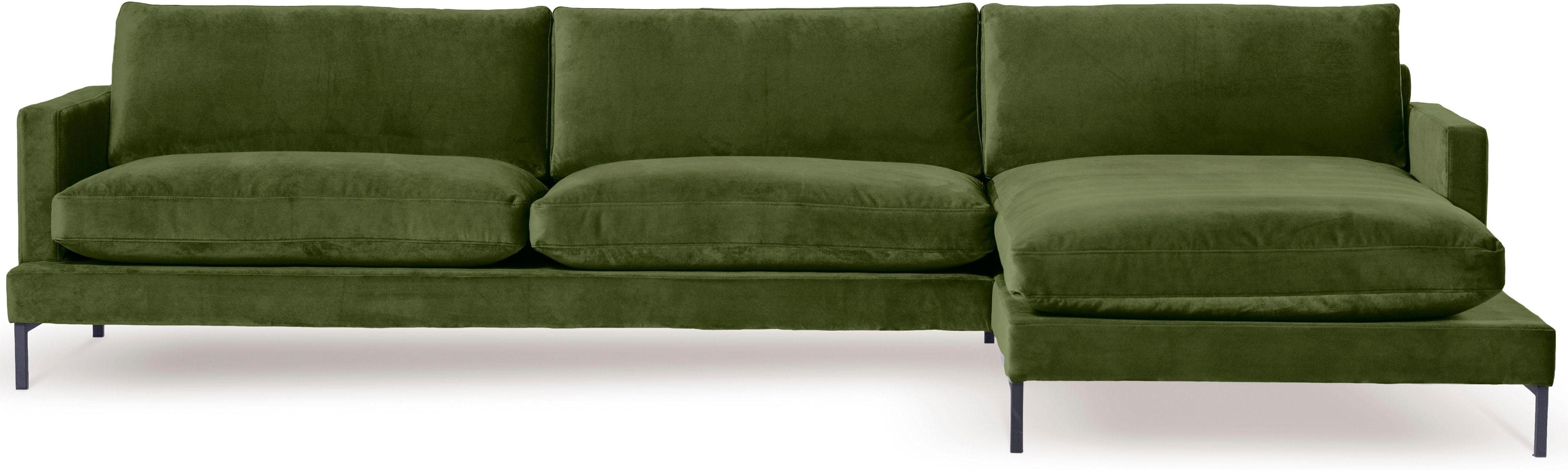 andas Ecksofa "Welland" Ecksofa "Welland" in Knautsch-Optik mit Metallfüßen