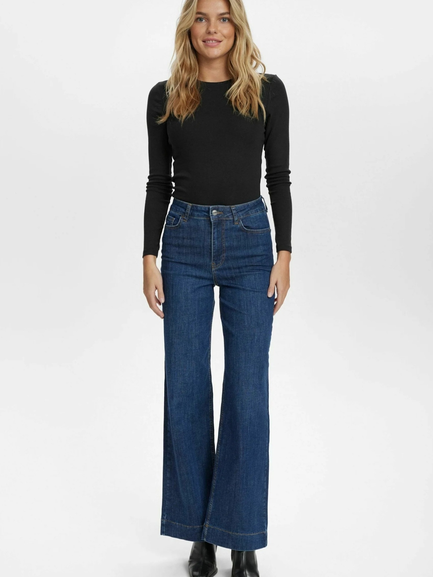 nümph 5-Pocket-Hose »Nümph Long Jeans – Dark Blue NUPARIS«