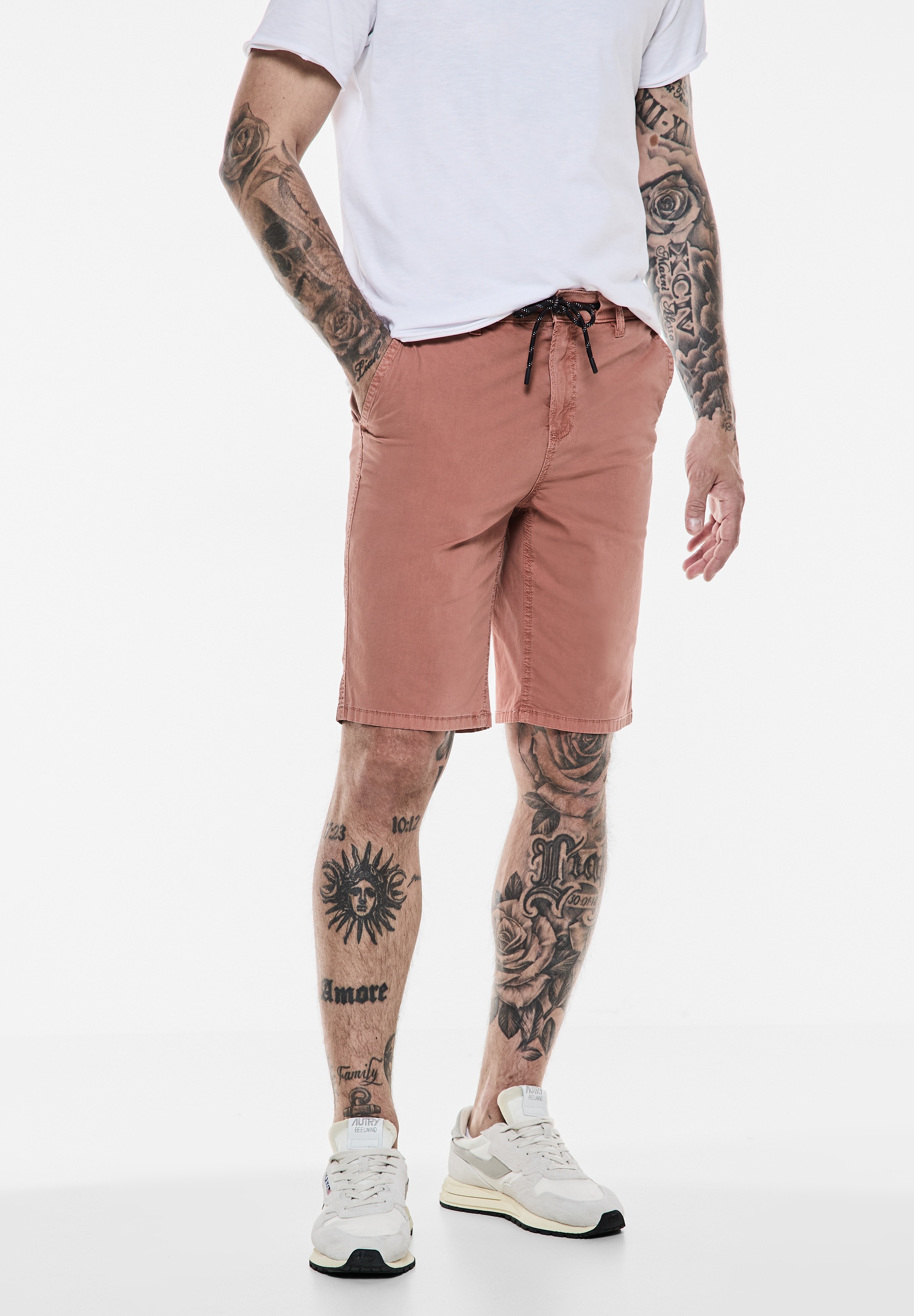 STREET ONE MEN Shorts, mit Tunnelzugband