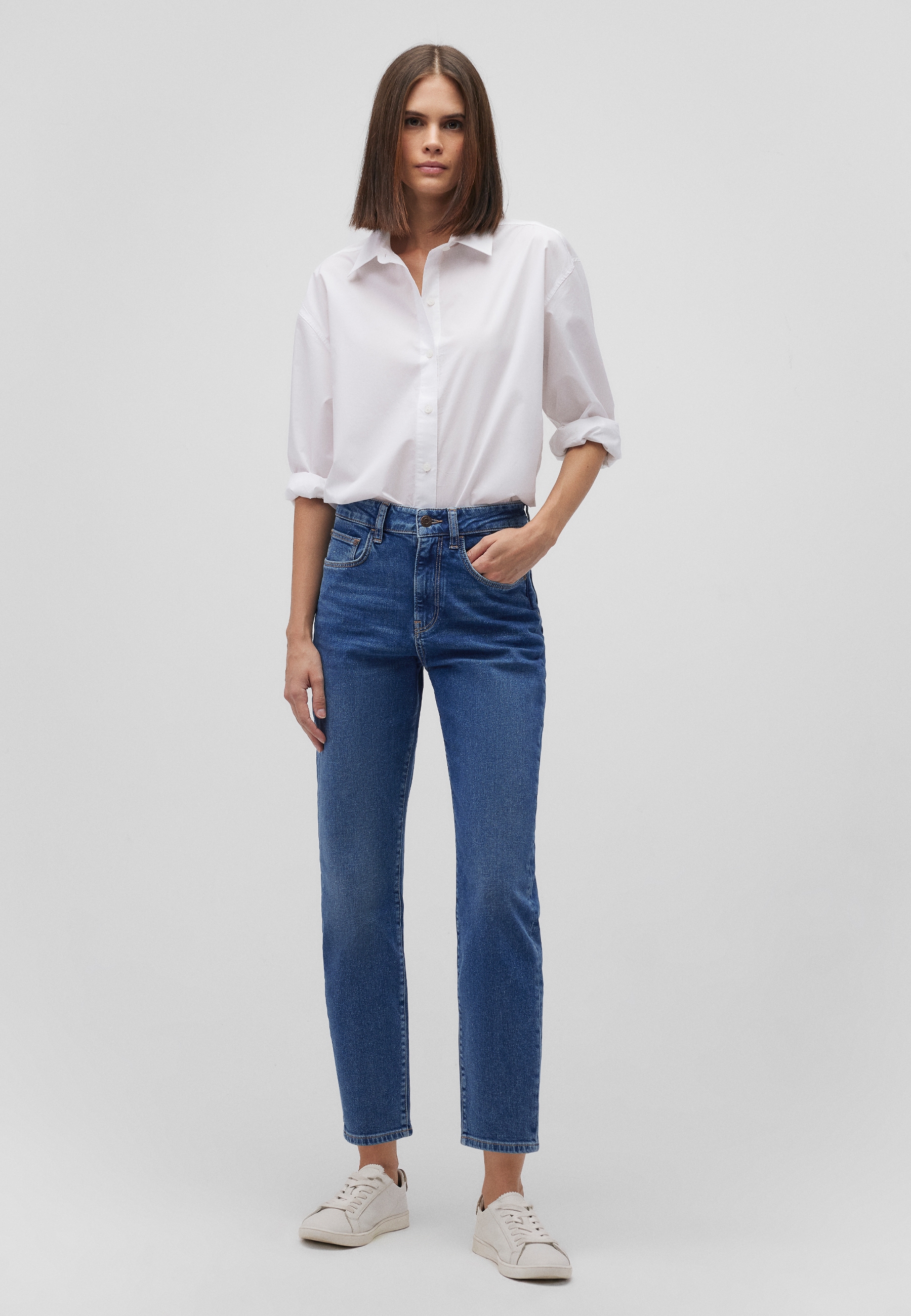 Mom-Jeans »STAR«, Slim Mom Jeans