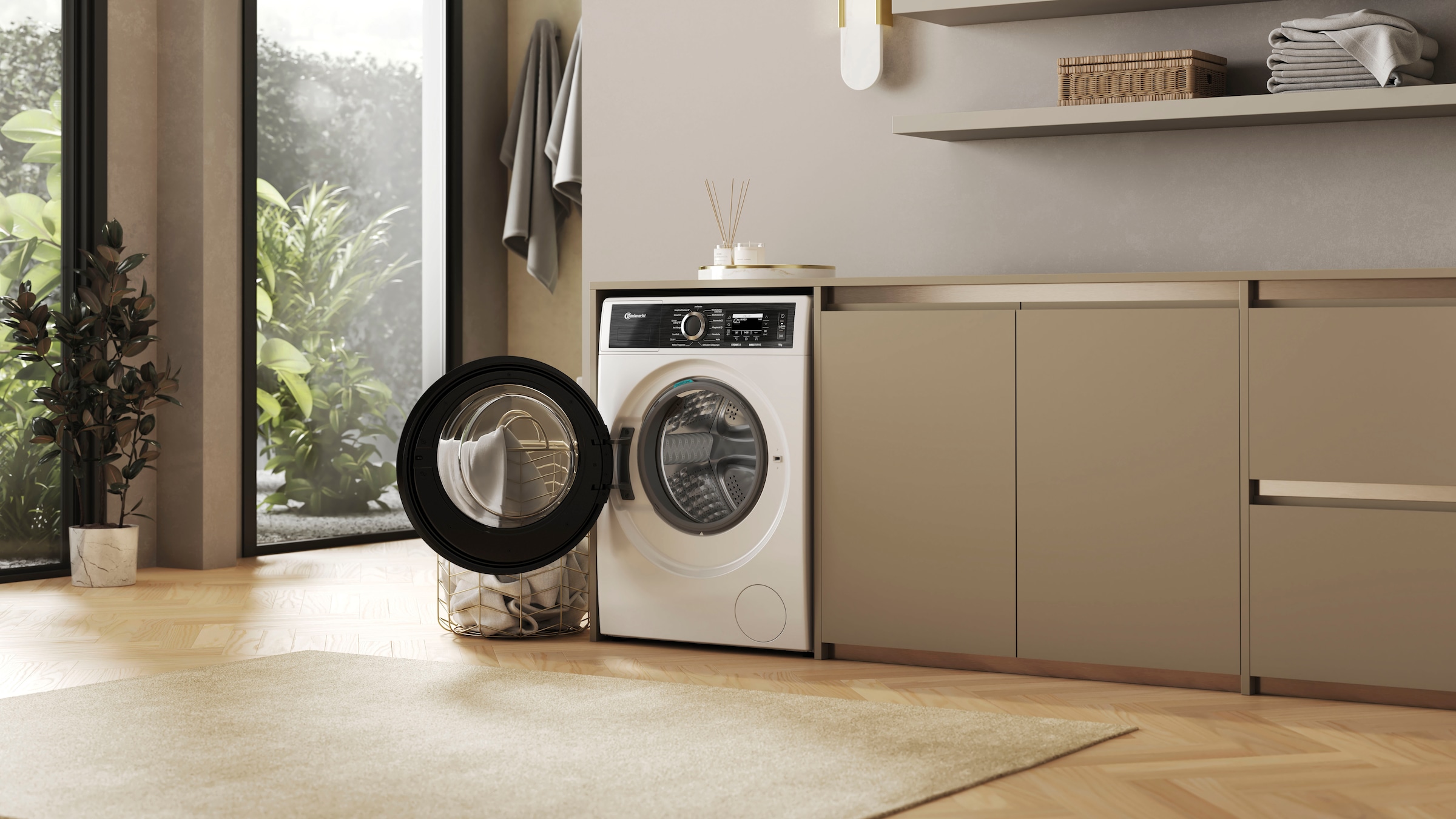 BAUKNECHT Waschmaschine »B7 99 SILENCE DE«, 9 kg, 1400 U/min