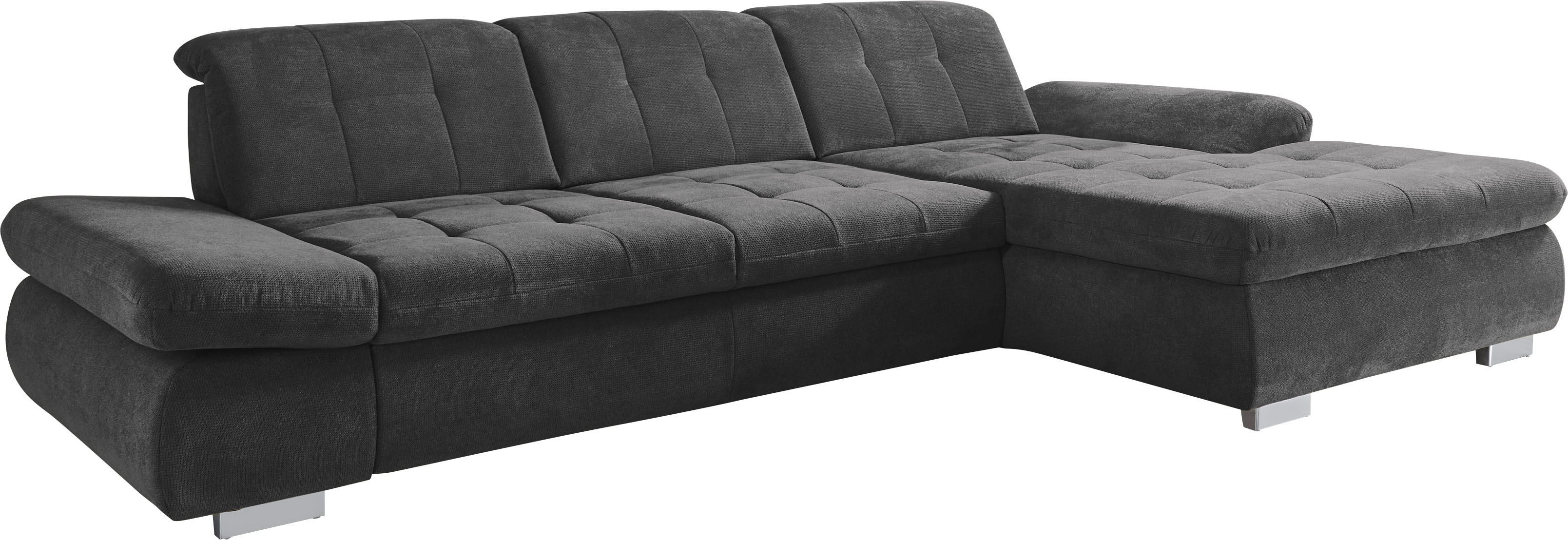 Die PlanBar Ecksofa "MP-IN17004 L-Form, Breite 331 cm, Kaltschaum-Polsterung" inkl. Sitztiefenverstellung, wahlweise weitere Funktionen