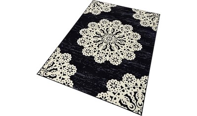 HANSE Home Teppich »Lace«, rechteckig, 9 mm Höhe, Kurzflor, Florales Motiv, ringsum... kaufen