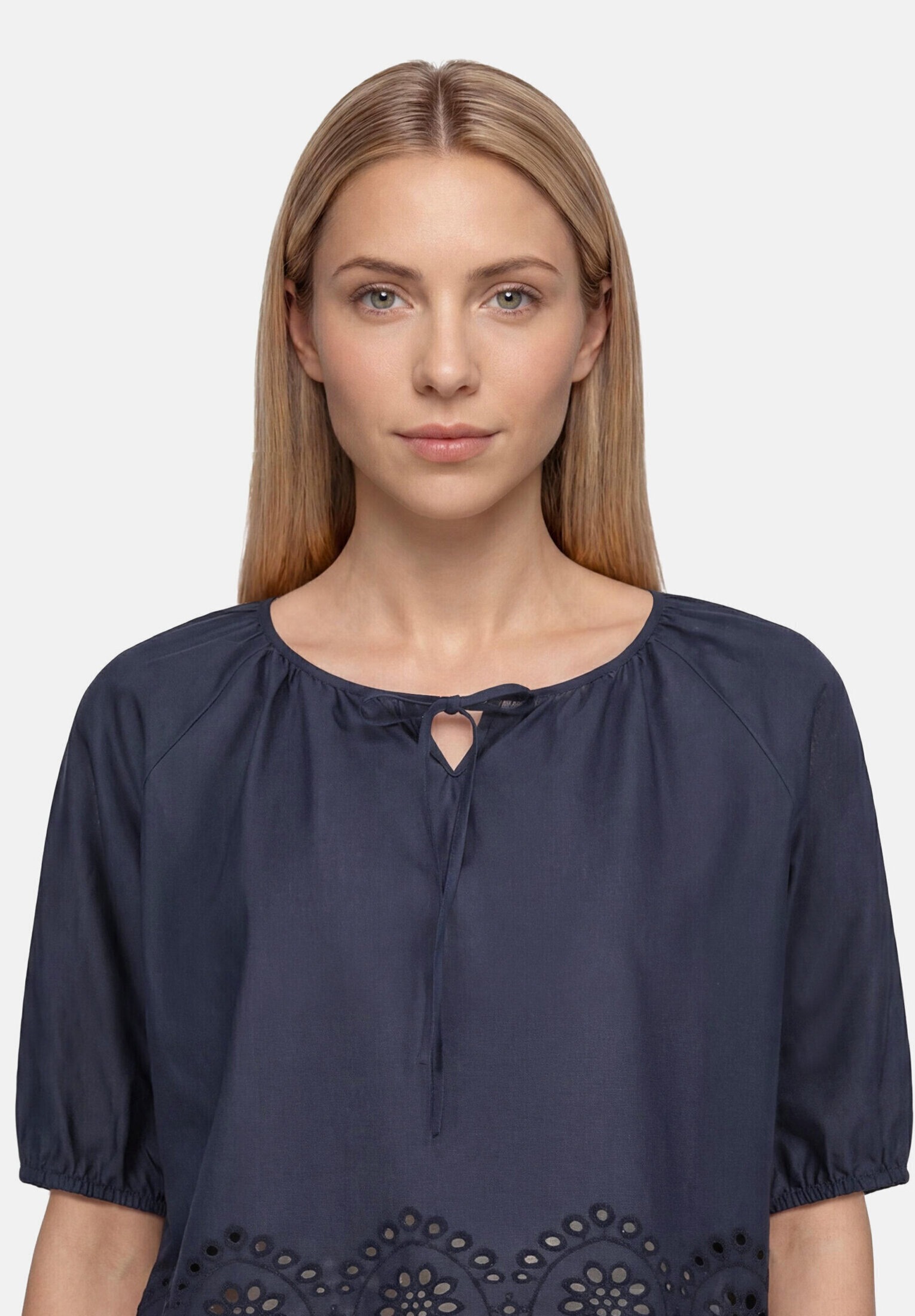 Betty Barclay Schlupfbluse »Damen mit Schmuckkanten«