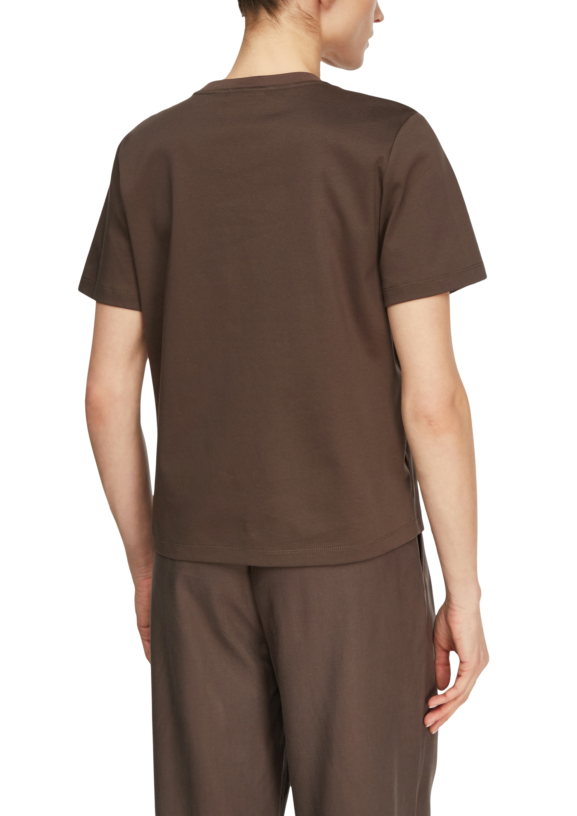 Comma Kurzarmshirt Sommershirt - unifarben