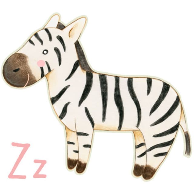 Wall-Art Wandtattoo »Zebra Buchstabe Z Tierwelt«, (1 St.) kaufen | BAUR