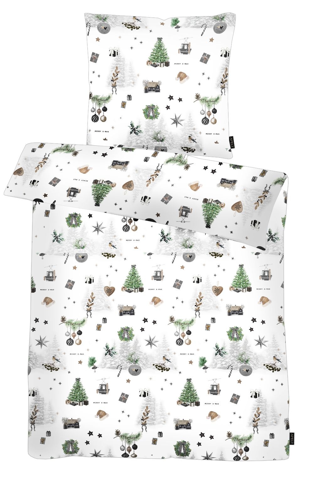 APELT Bettwäsche "Max Flanell" 2 Stk. tlg. Winterwelt günstig online kaufen