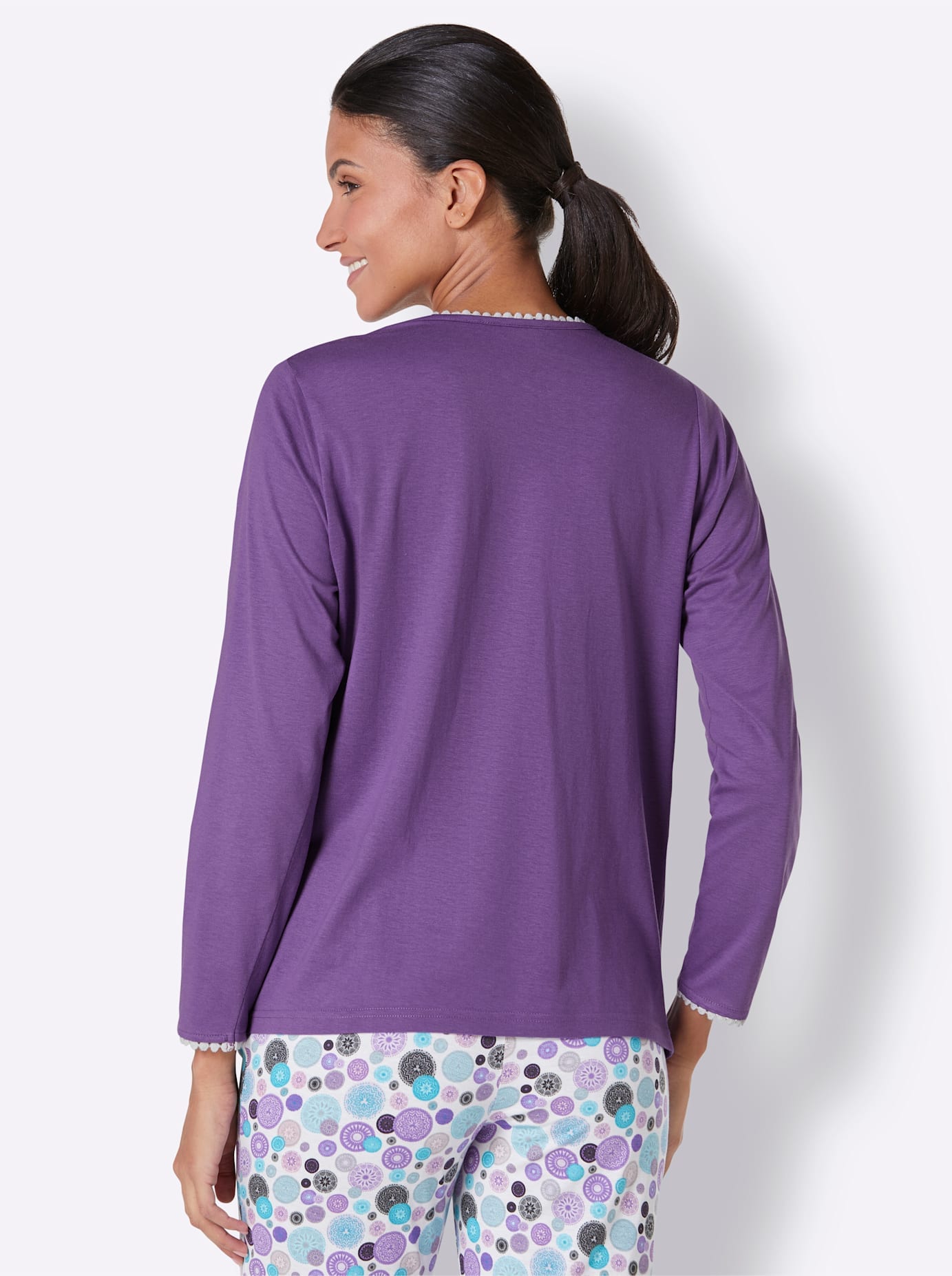 wäschepur Pyjamaoberteil »Schlafanzug-Shirt«, (1 tlg.)