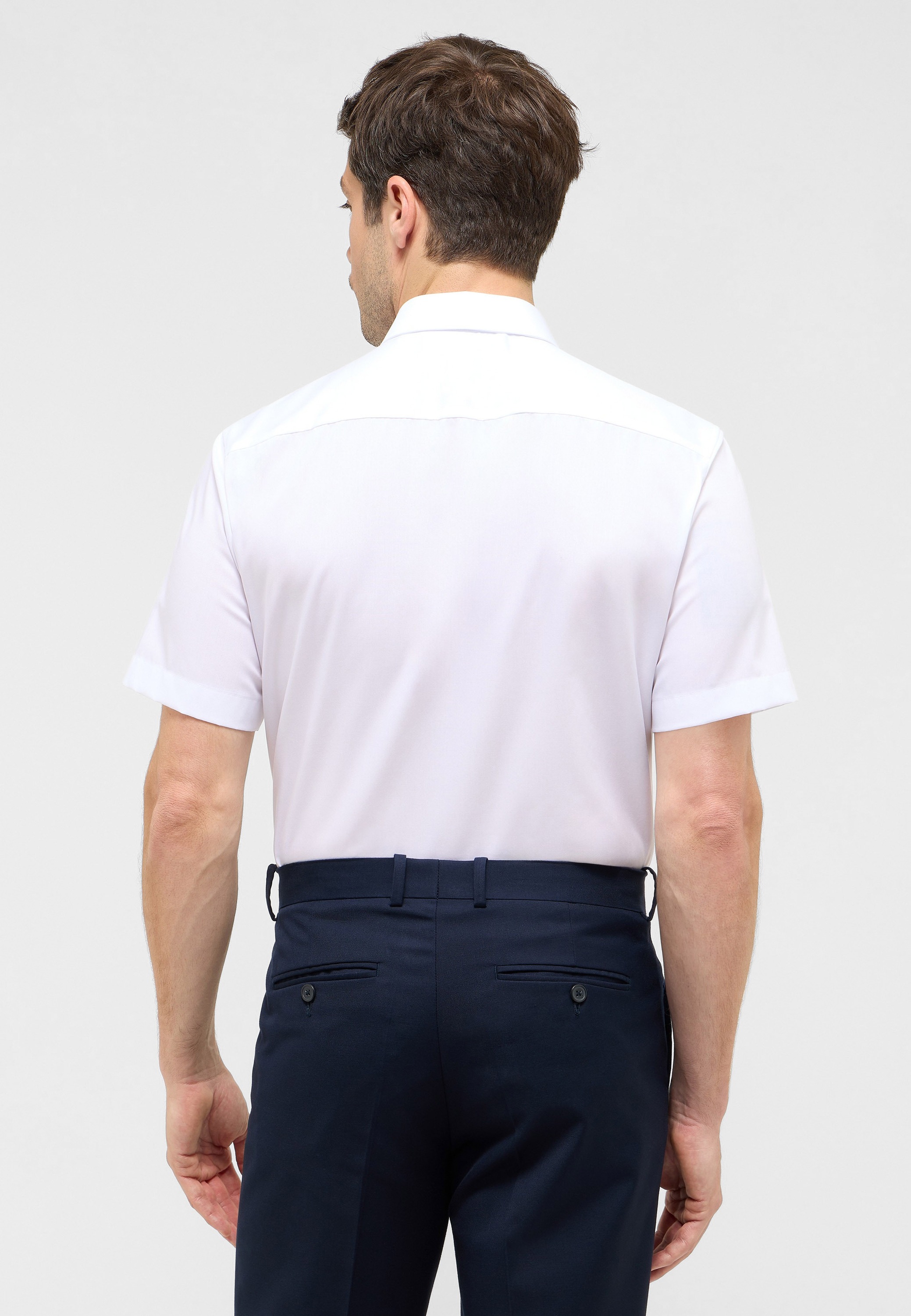Eterna Kurzarmhemd "SLIM FIT" NON IRON (bügelfrei) günstig online kaufen