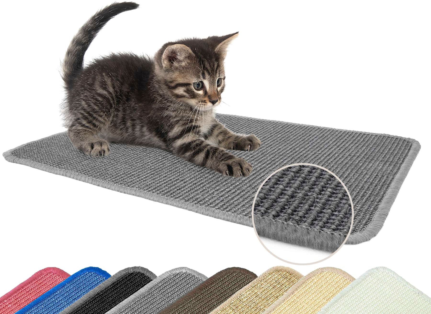 Primaflor-Ideen in Textil Kratzbrett »Katzen-Kratzmatte SISALLUX«, (1 tlg.), Kratzteppich, Sisal, in verschiedenen Größen, vielseitig einsetzbar