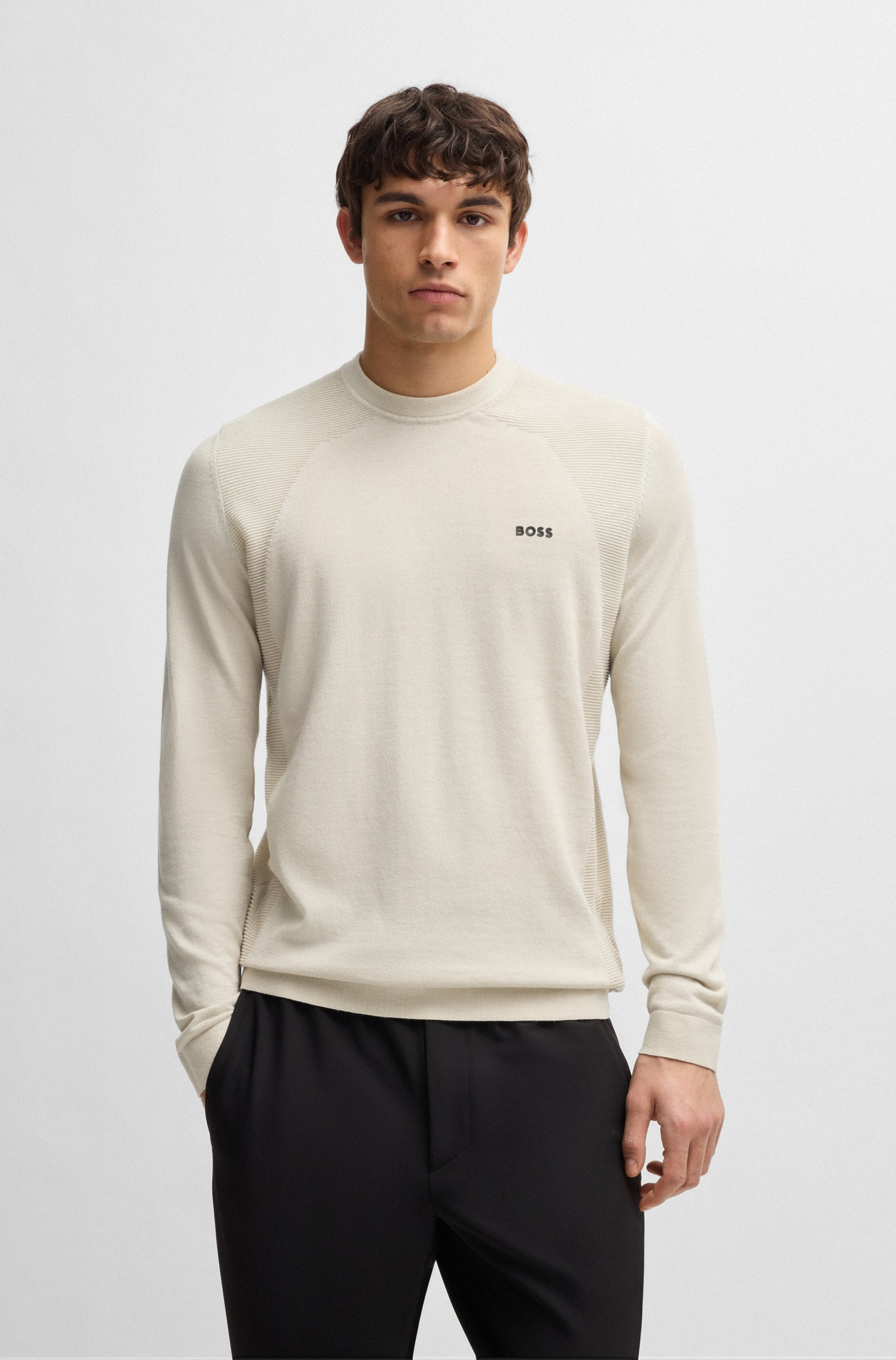 BOSS GREEN Strickpullover "Momentum Lite C", aus Dry-Flex-Gewebe günstig online kaufen