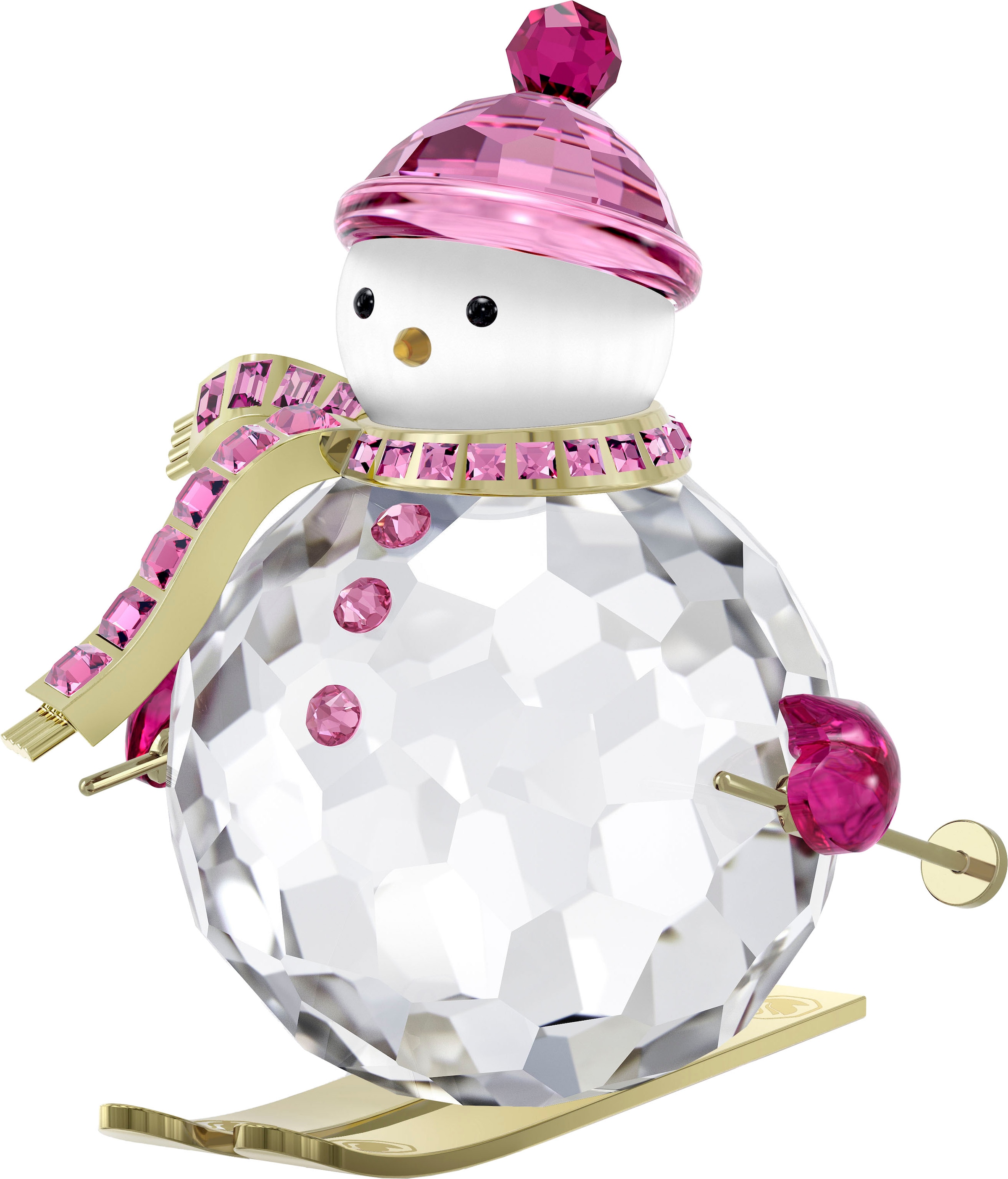 Weihnachtsfigur »Deko Kristall Sammelfigur Holiday Cheers Dulcis Schneemann, 5687121«,...