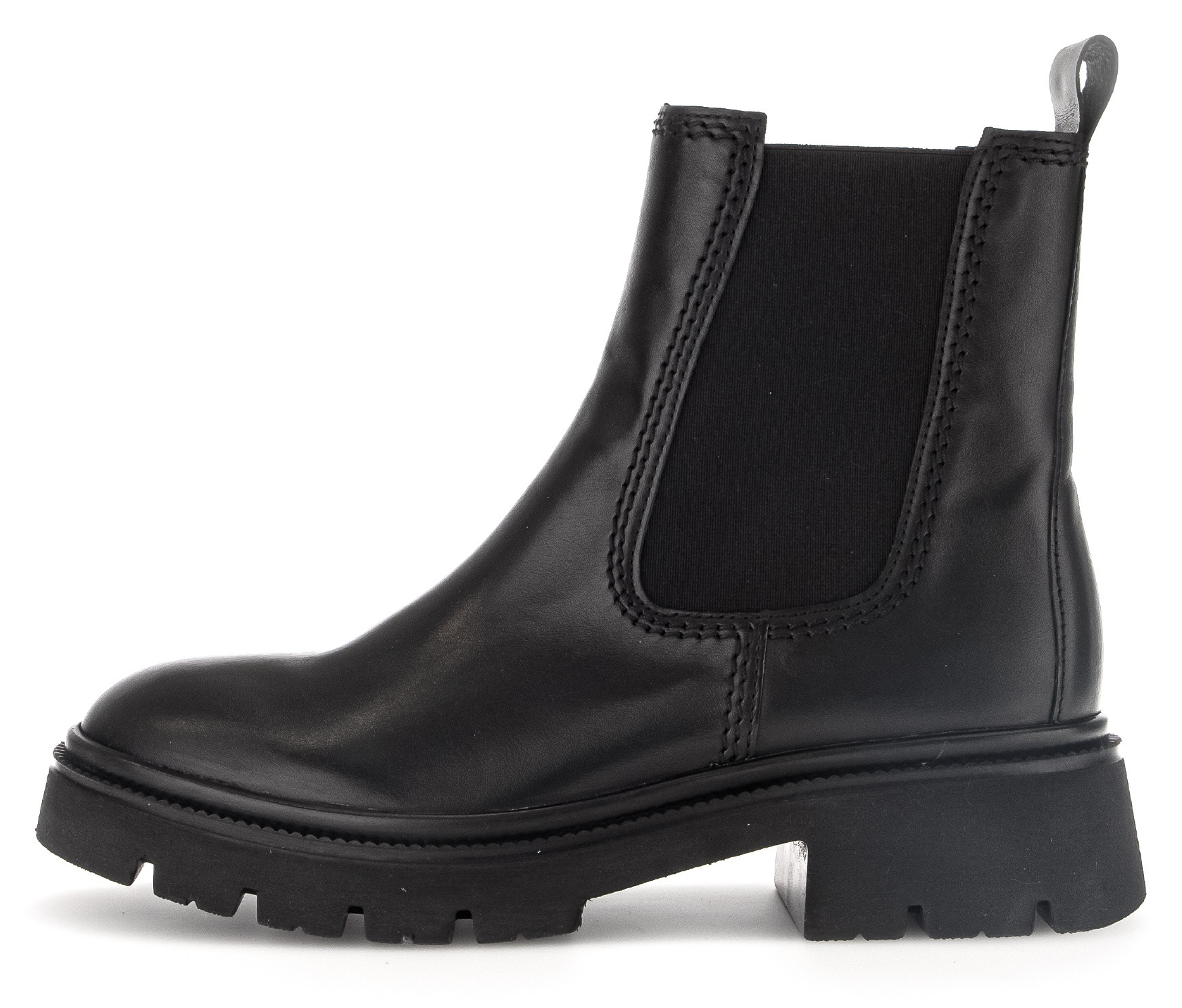 Gabor Chelseaboots, Blockabsatz, Stiefelette, Chunky Boots, Best Fitting-Ausstattung