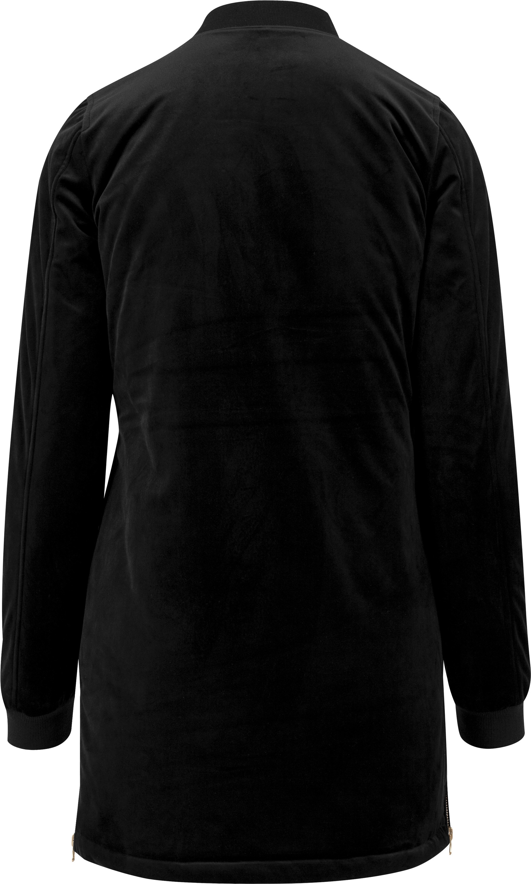 URBAN CLASSICS Outdoorjacke »Damen Ladies Long Velvet Jacket«, (1 St.),  ohne Kapuze online kaufen | BAUR | Jacken