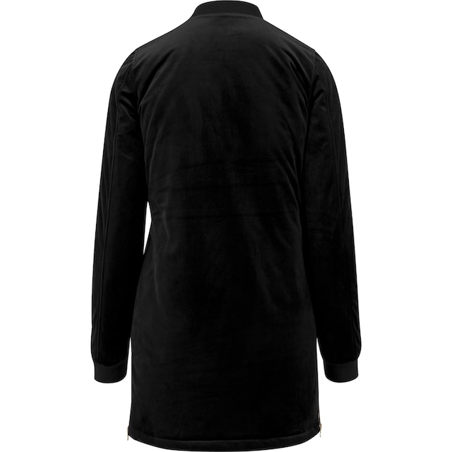 URBAN CLASSICS Outdoorjacke »Damen Ladies Long Velvet Jacket«, (1 St.),  ohne Kapuze online kaufen | BAUR