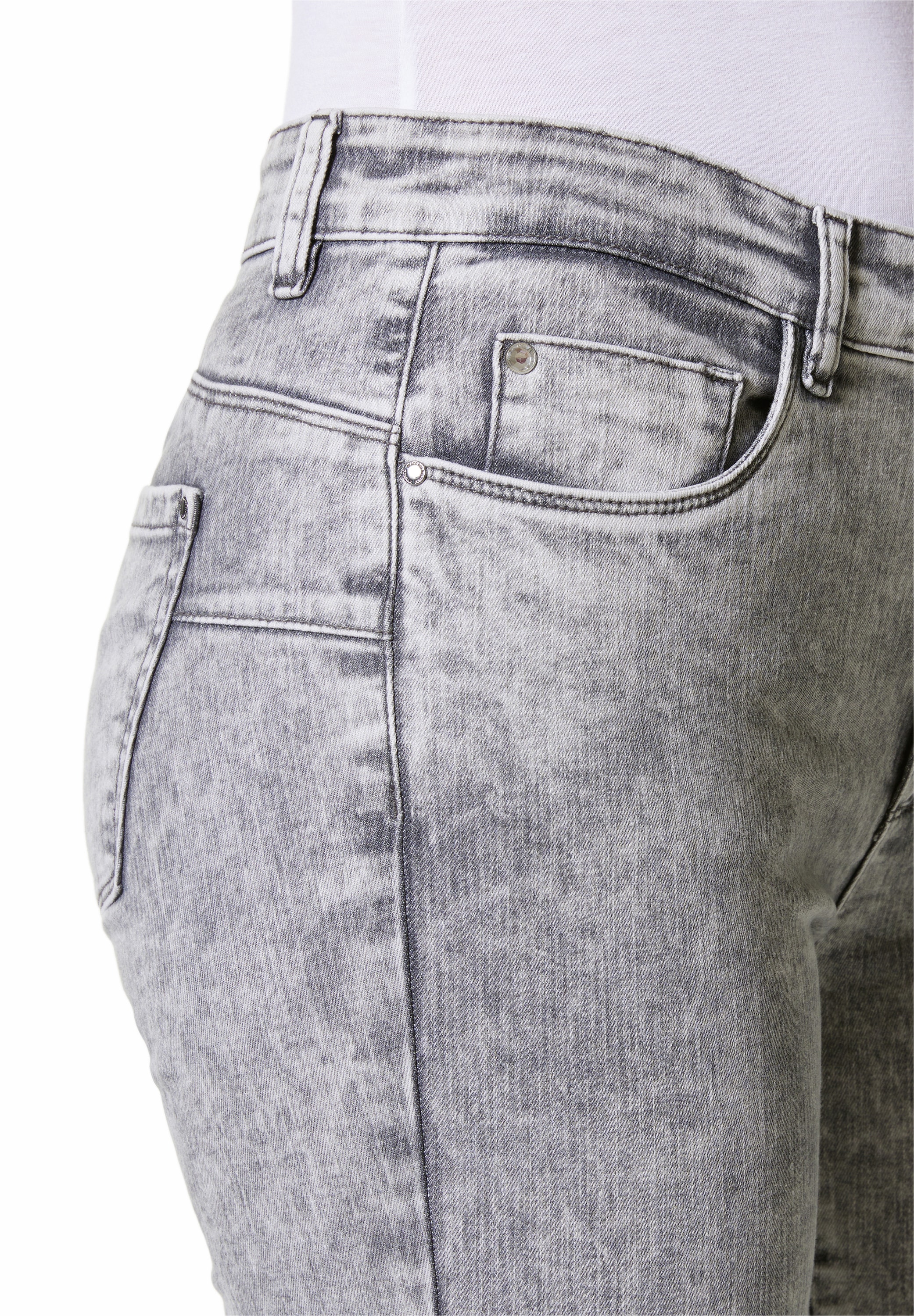 STOOKER WOMEN 5-Pocket-Jeans »Rio Print Skinny Fit«, Skinny Fit Casual Clean Wash Twill Magic Shape Effekt für Damen