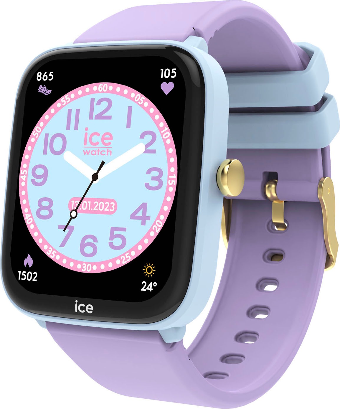 ice-watch Smartwatch »ICE smart junior 2.0«, Armbanduhr, Mädchenuhr, Kinderuhr, Silikonarmband, Spiele, Sportprofil