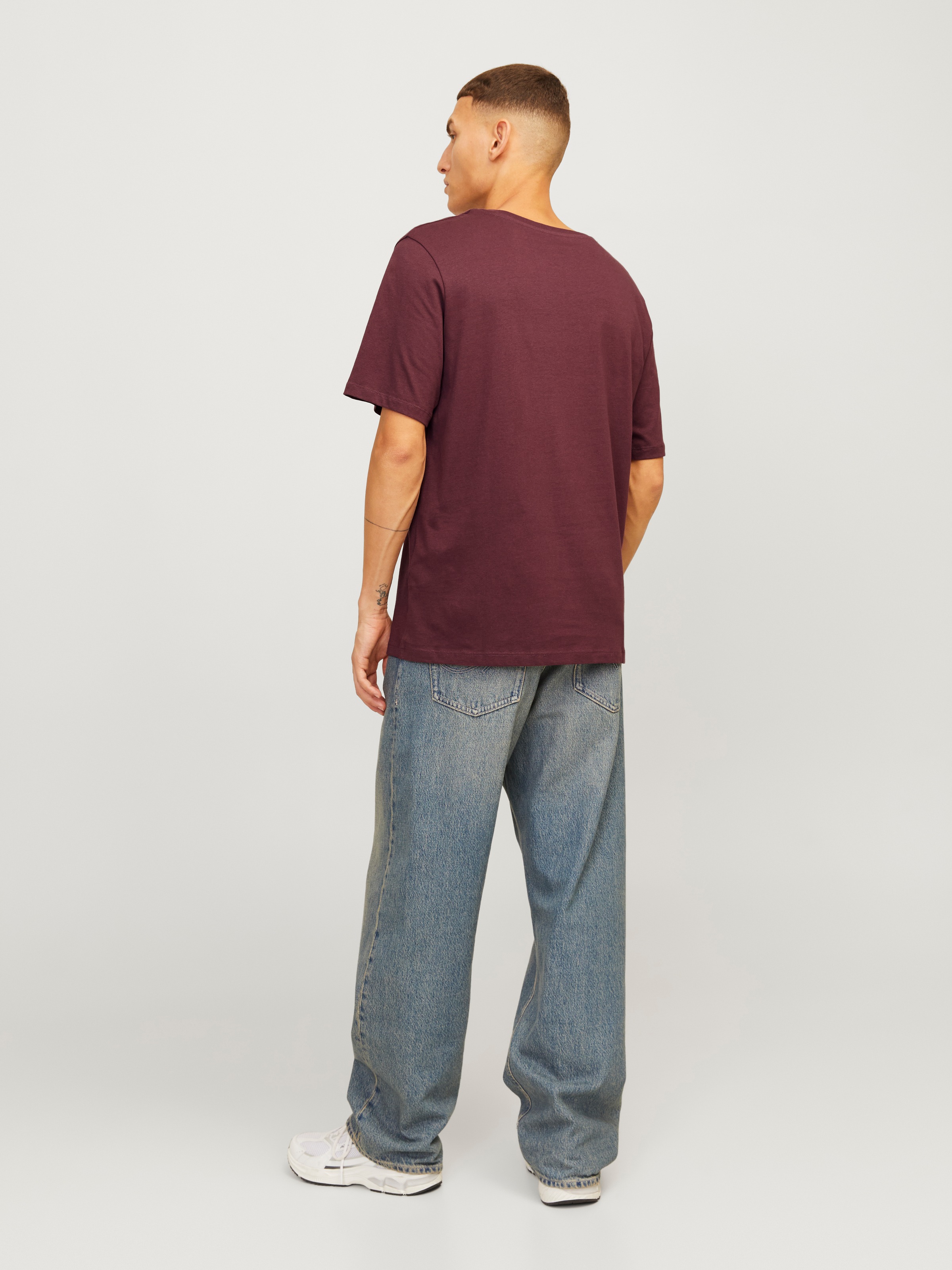 Jack & Jones Rundhalsshirt »JJJEANS TEE SS O-NECK«