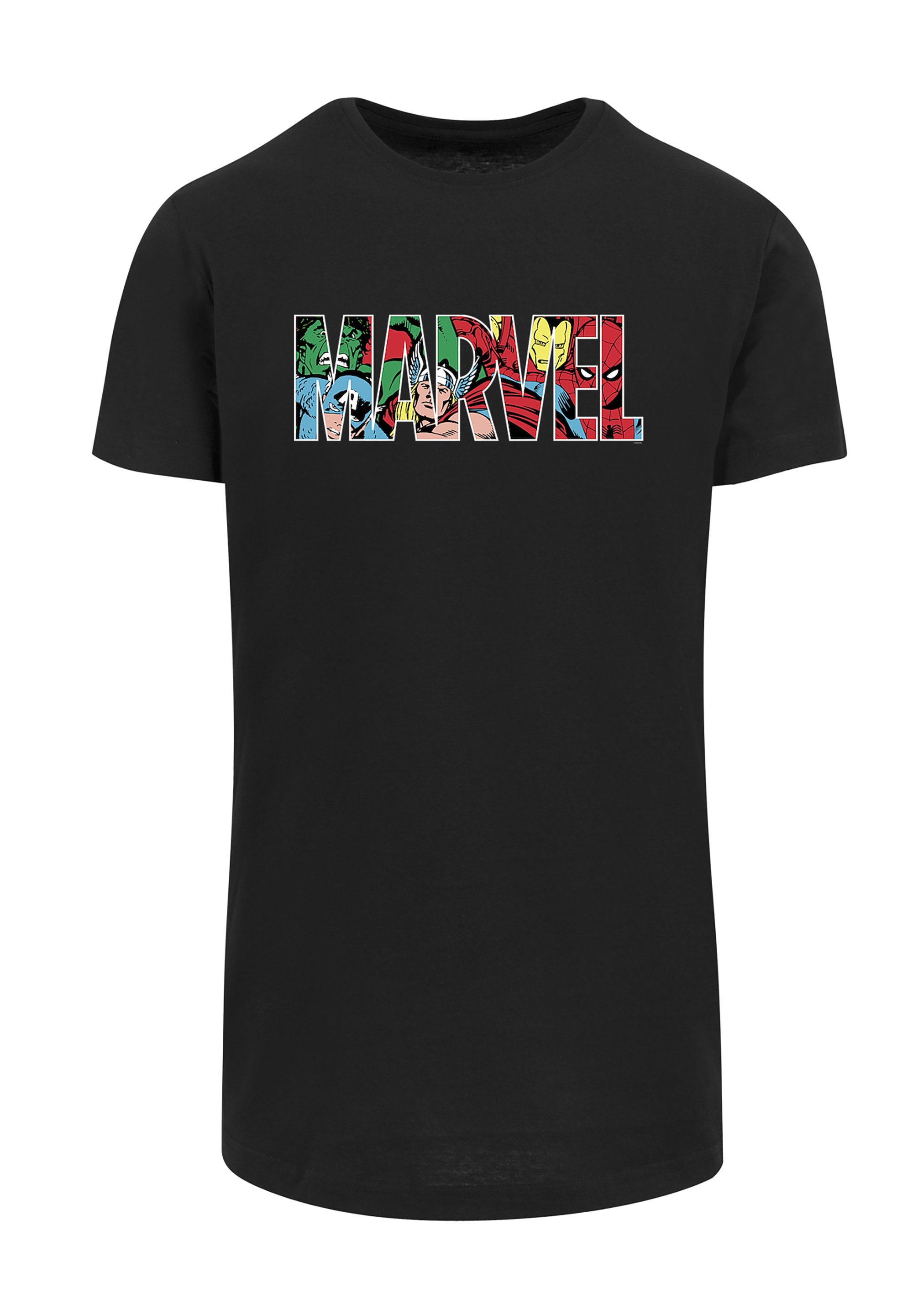 F4NT4STIC T-Shirt »Marvel Avengers Logo Characters«, Print