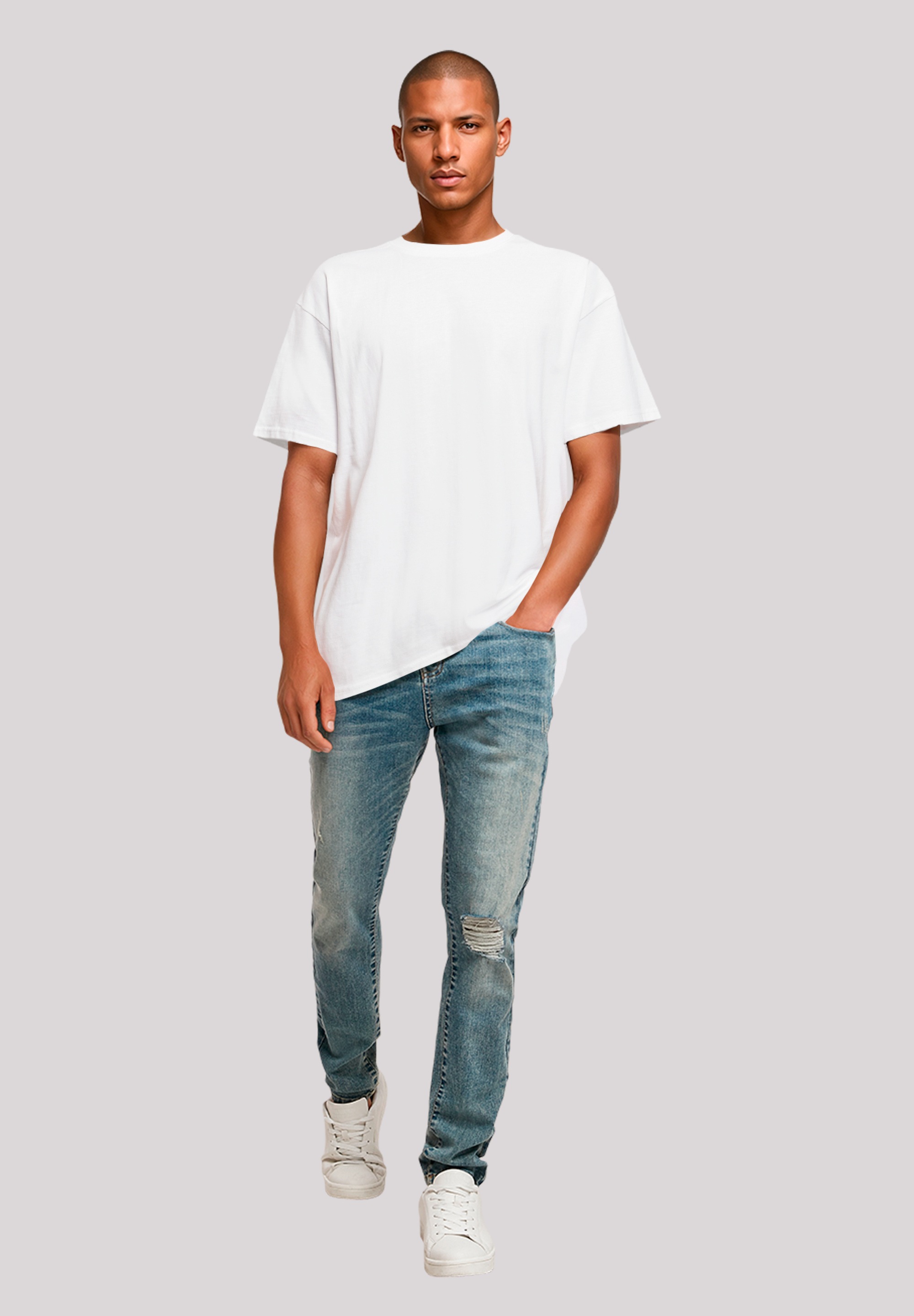 F4NT4STIC T-Shirt »Oysters And Champagne«, Premium Qualität