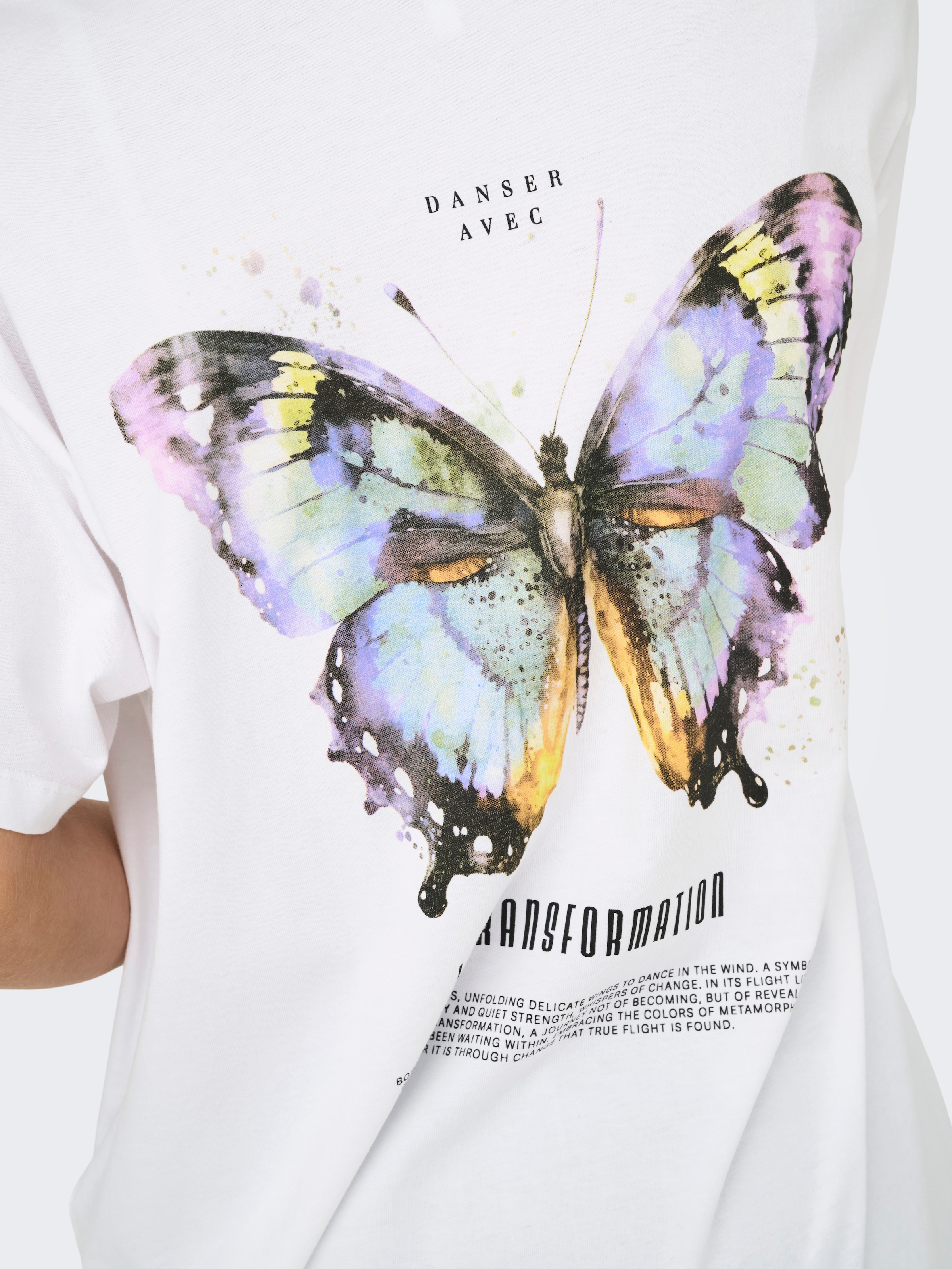 ONLY Kurzarmshirt »ONLVIVVI LIFE S/S LOVELY TOP JRS«