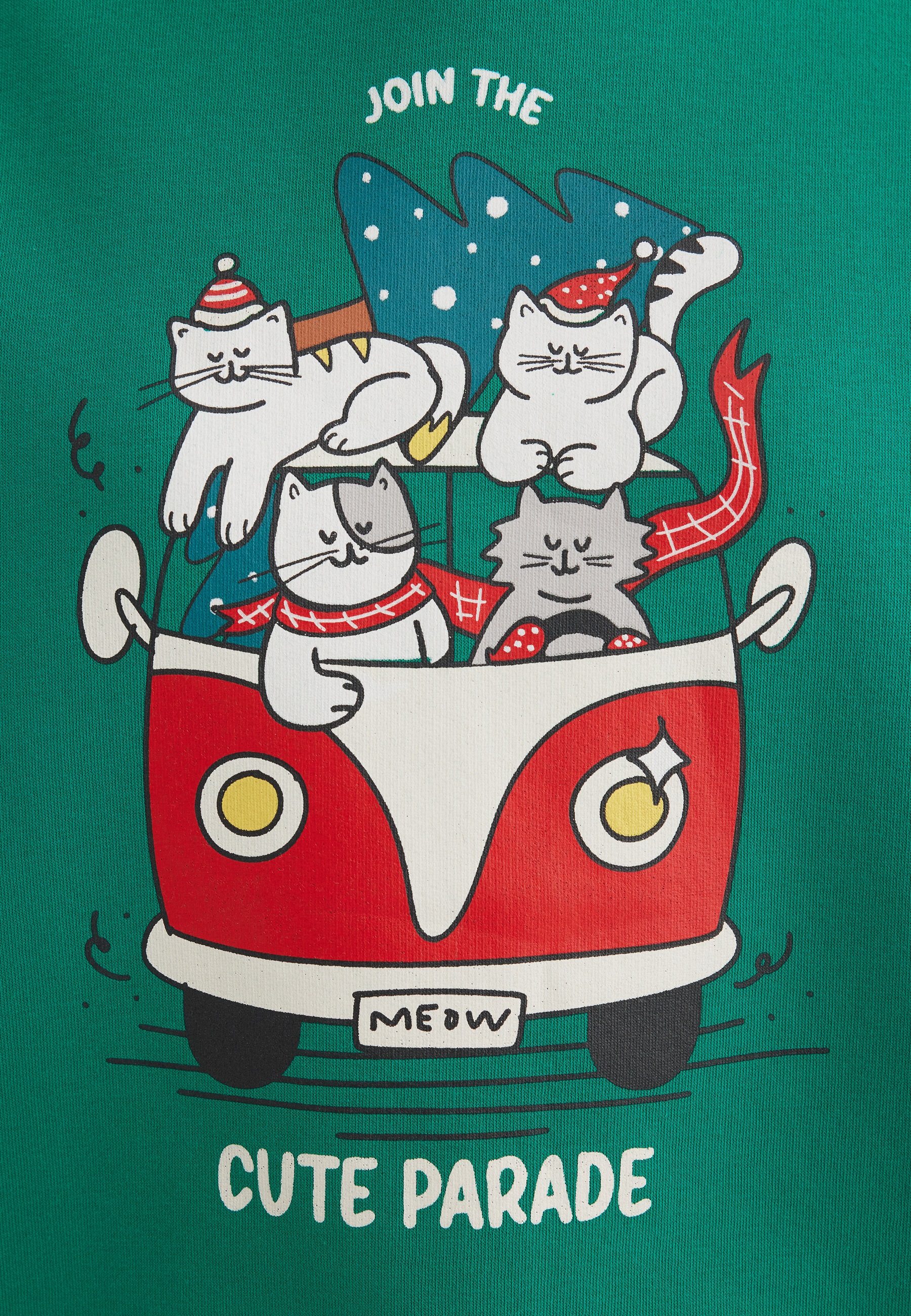 Mavi Rundhalspullover »CUTE PARADE HOODIE«, Hoodie X-Mas