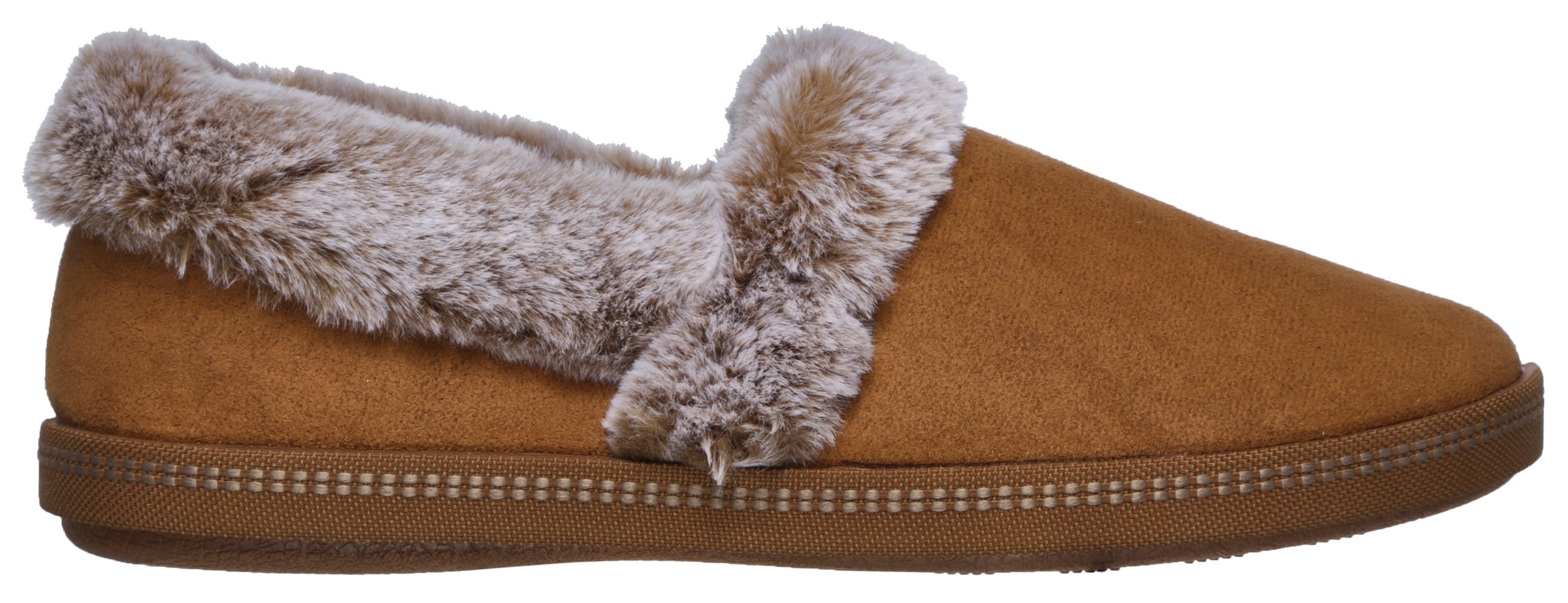 Skechers Pantoffel »COZY CAMPFIRE TEAM TOAST«, Hausschuh mit Memory Foam-Ausstattung