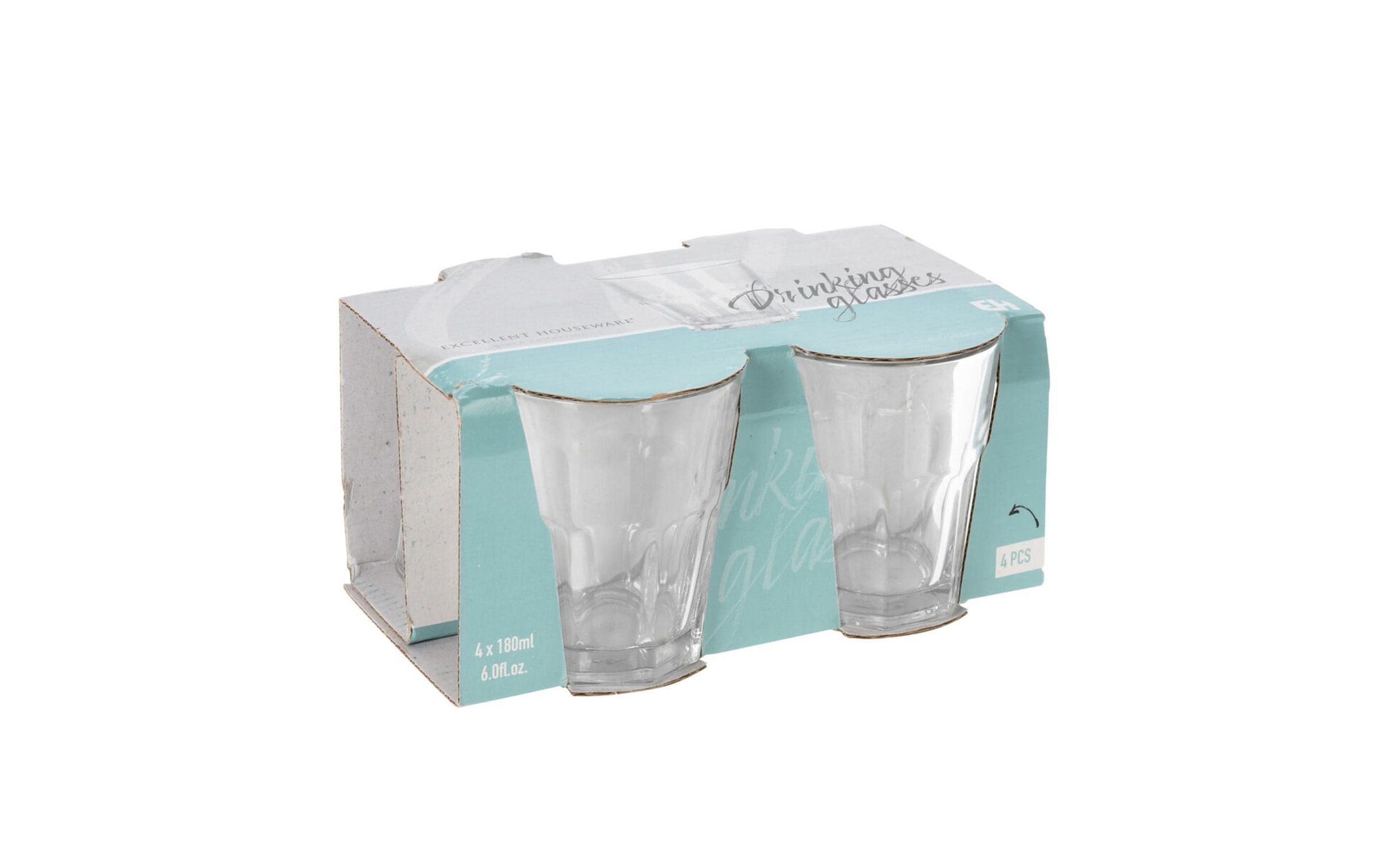 FURBER Glas »180 ml 4 Stück«