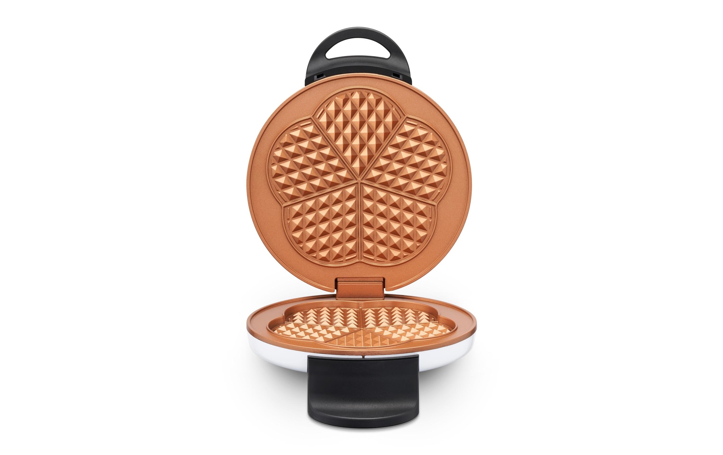 Trisa Waffeleisen »Retro Waffles Bronze/Weiss« 800 W