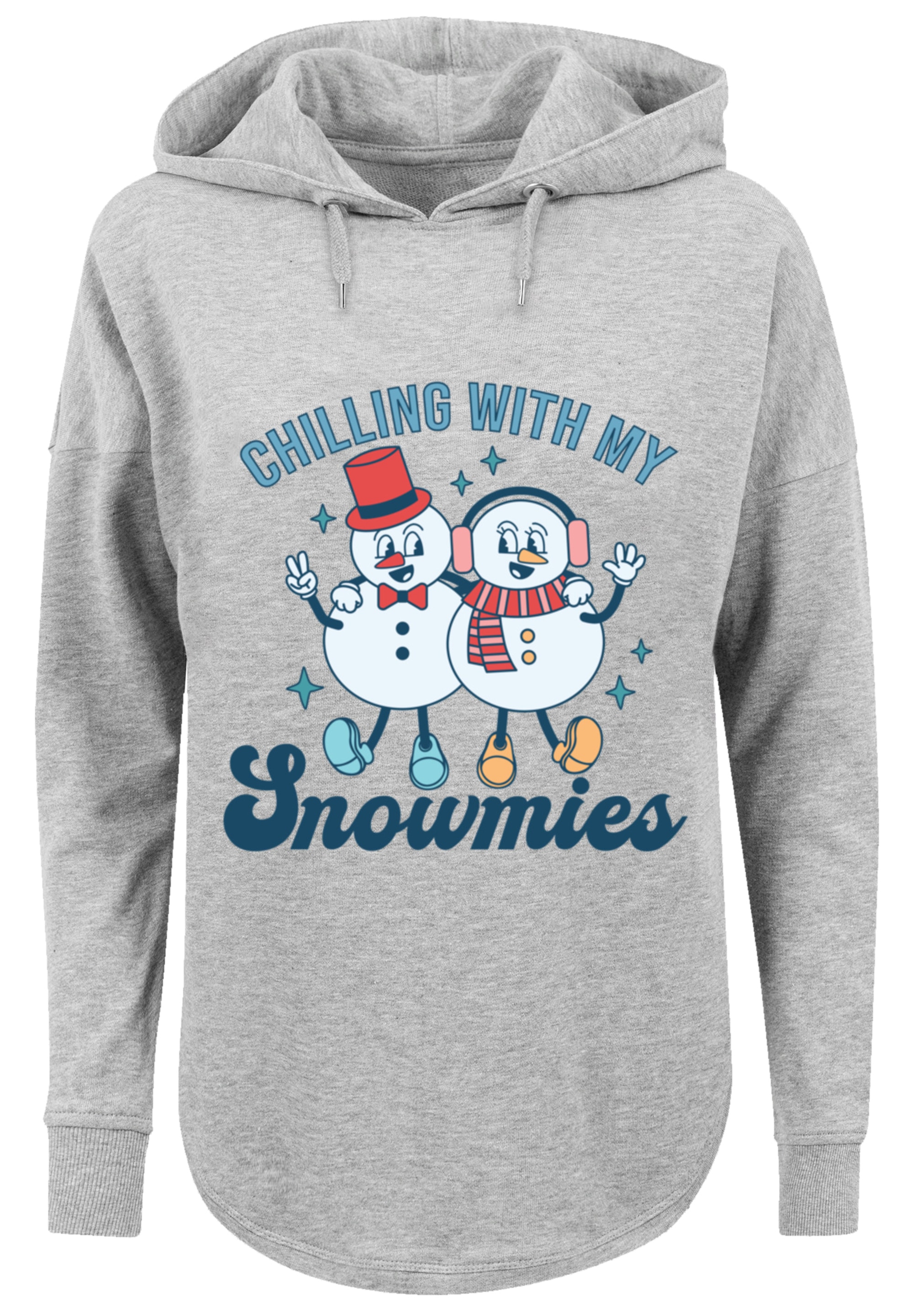 F4NT4STIC Kapuzenpullover »Chilling with My Snowmies«, Premium Qualität