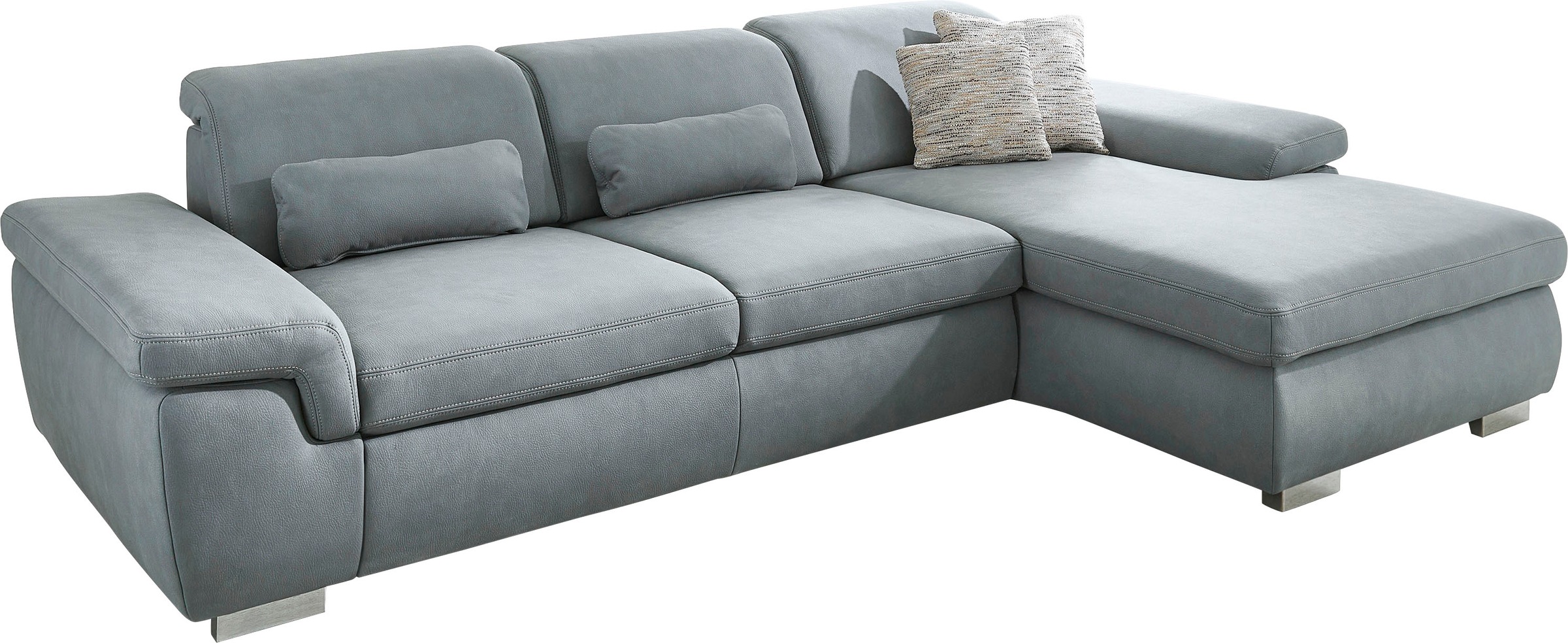 Die PlanBar Ecksofa "MP-IN17041 L-Form", Sitztiefenverstellung, optional mi günstig online kaufen