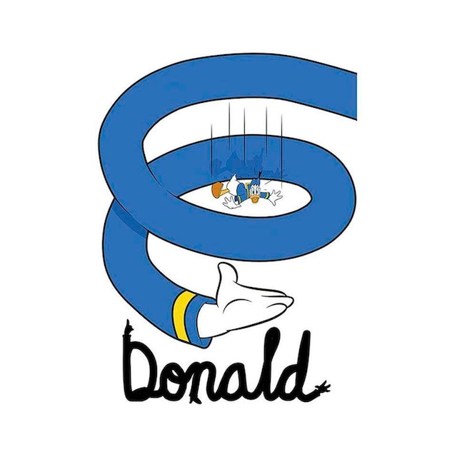 »Donald Disney, Wohnzimmer Duck BAUR Poster St.), | Spiral«, Kinderzimmer, (1 Schlafzimmer, Komar