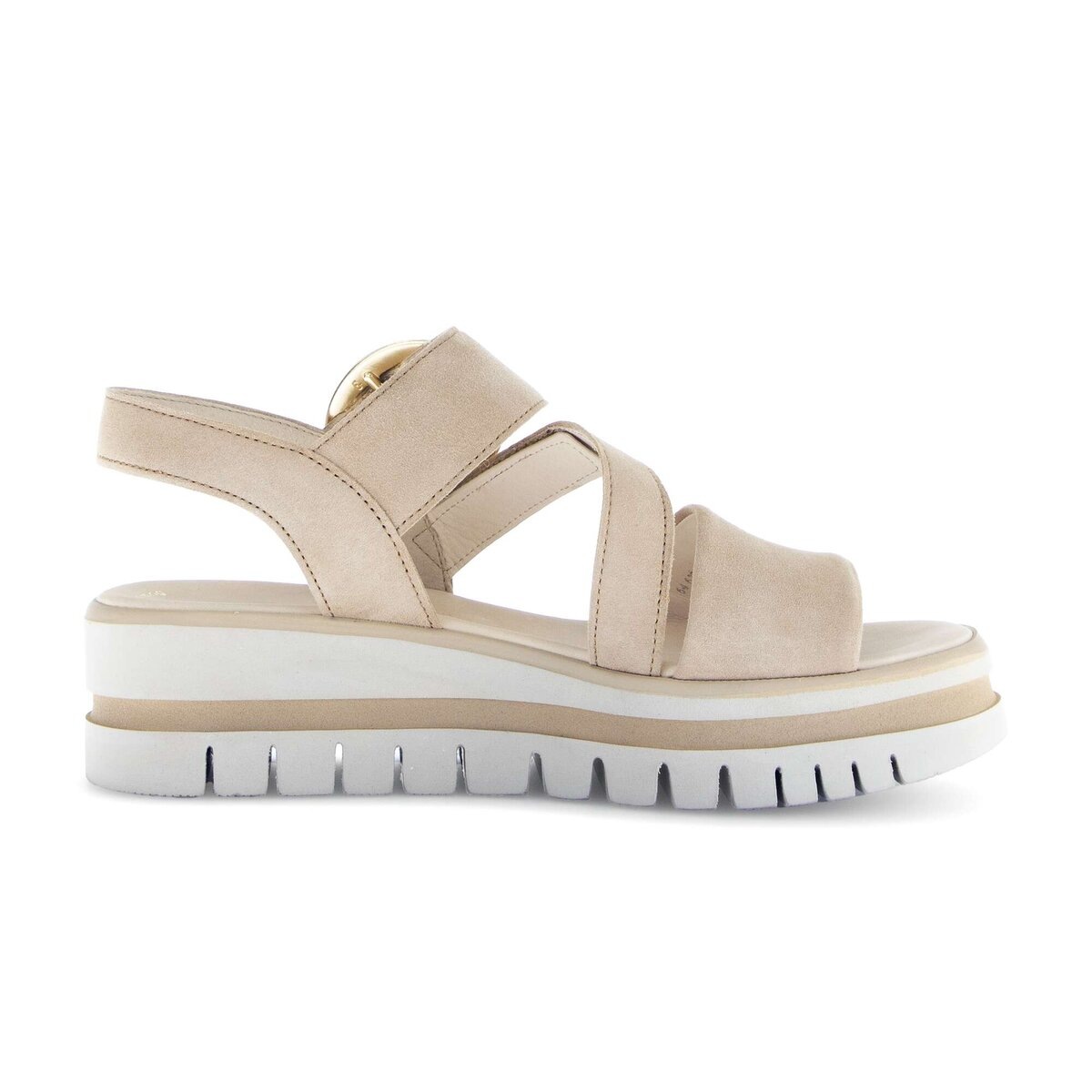 Gabor Sandale à Talon Wedge Beige 38 3