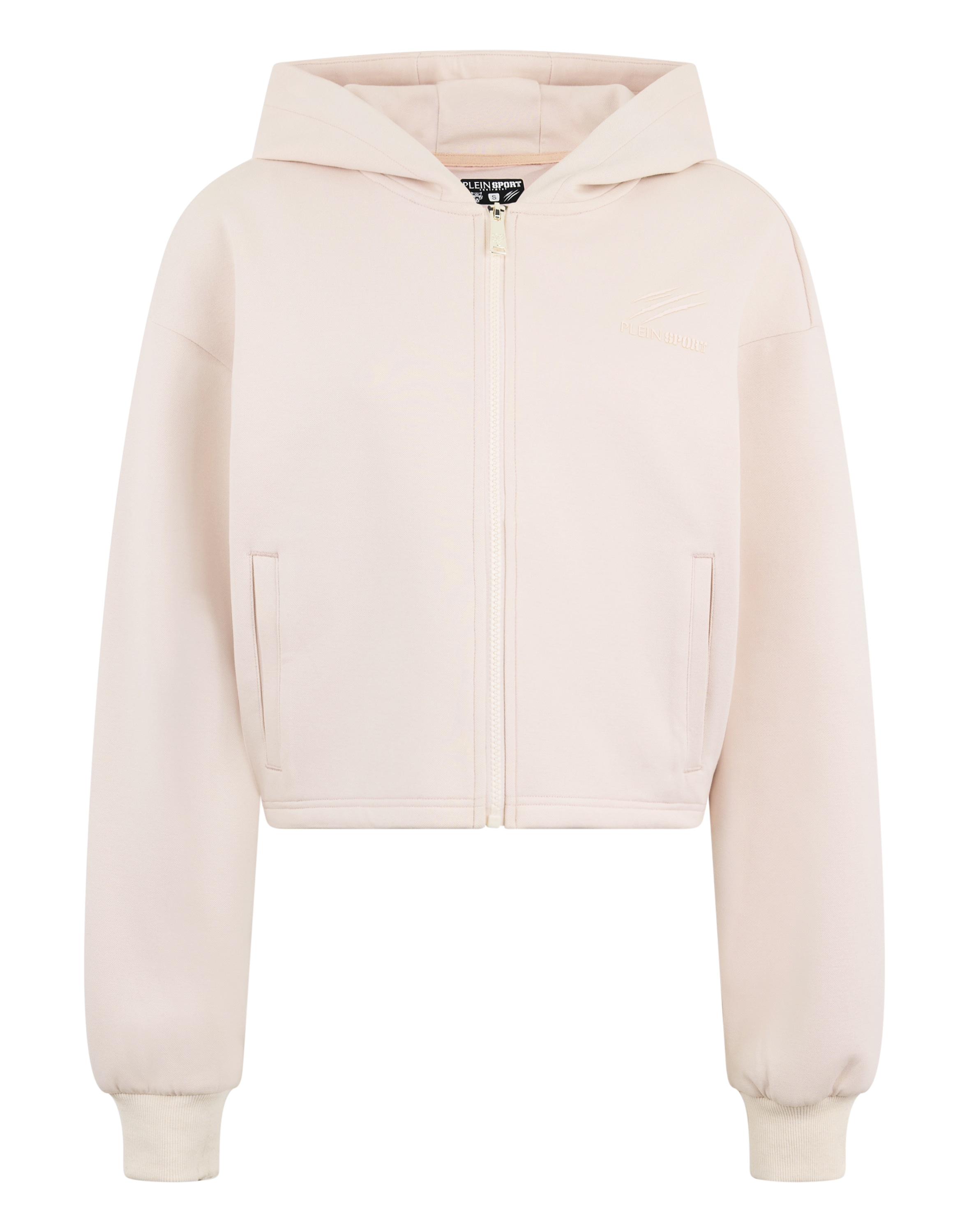 PLEIN SPORT Kapuzensweatjacke "Zip Hoodie Icon Scratch" günstig online kaufen