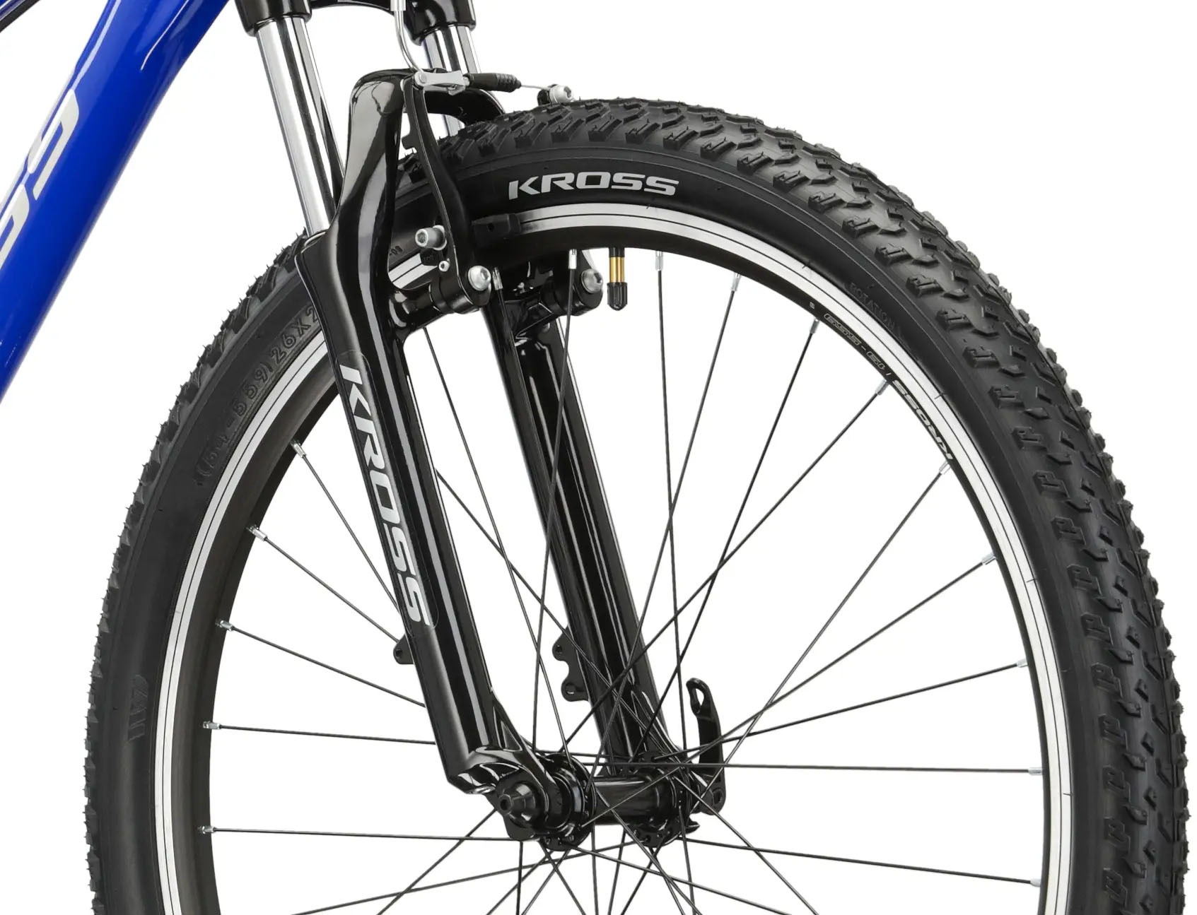 Kross Mountainbike »KROSS MTB Hardtail Hexagon 1.0 26" blau 21 Gänge«, 21 Gang, Shimano, TOURNEY TX800 Schaltwerk, Kettenschaltung