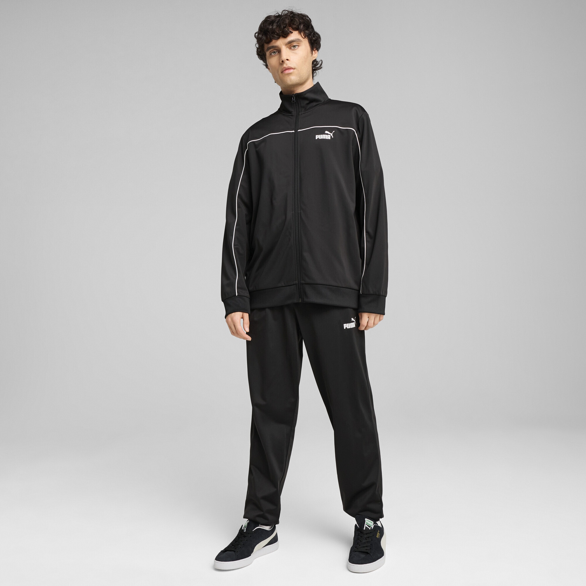 PUMA Jogginganzug »Poly Trainingsanzug mit Paspeln Herren«
